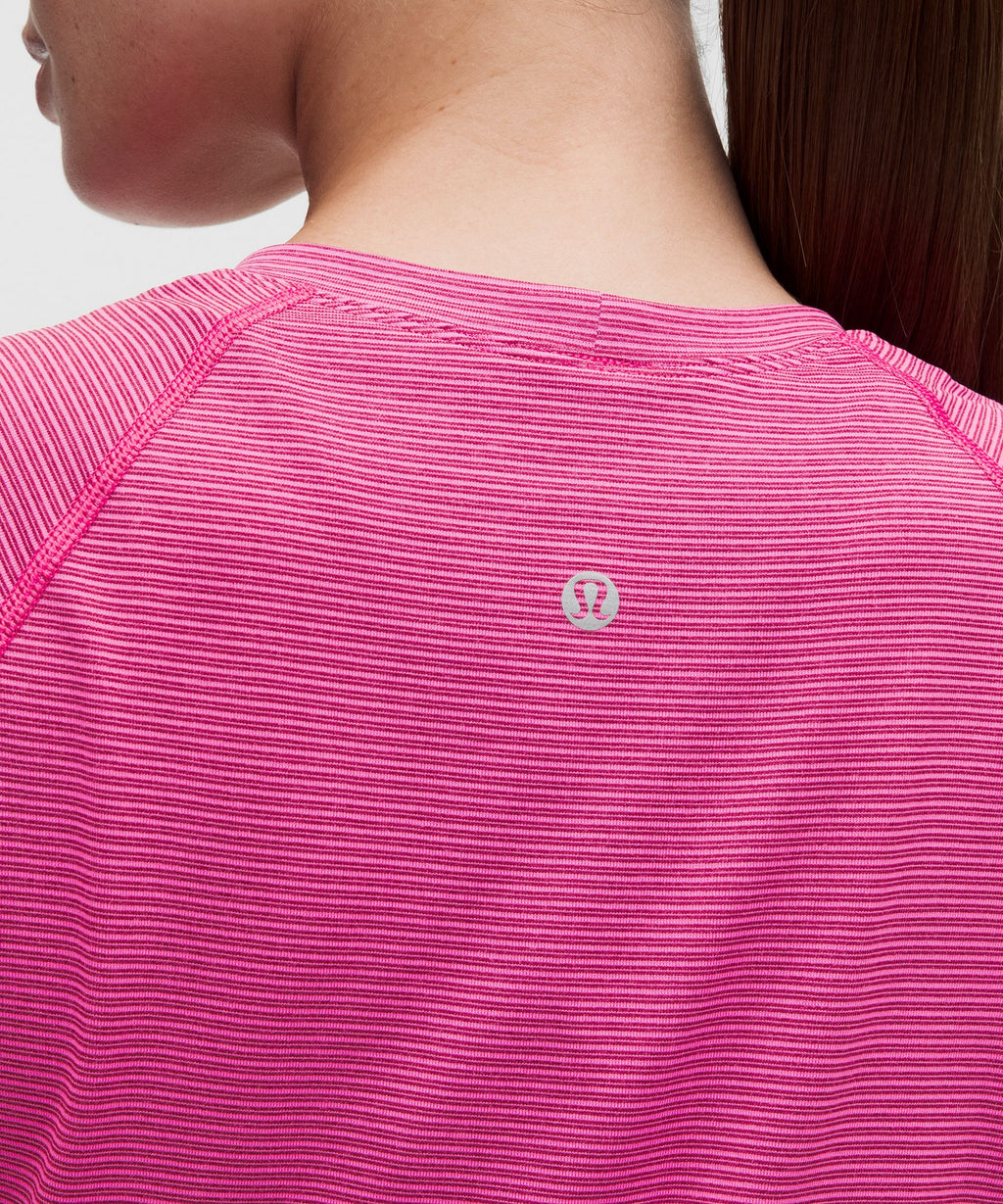 Spandex Stripe Flamingo Fun/Raspberry Rave