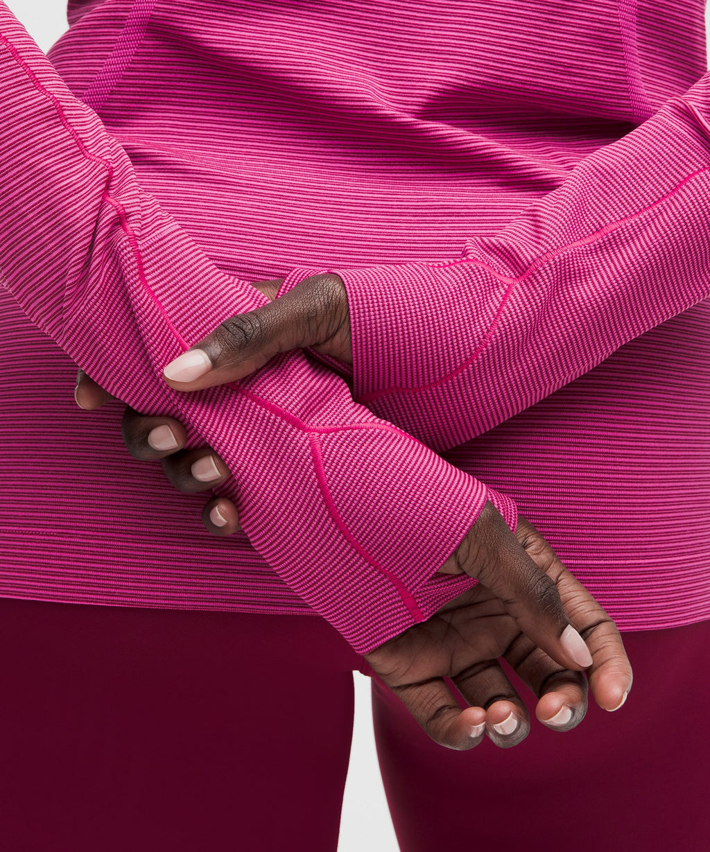 Spandex Stripe Flamingo Fun/Raspberry Rave