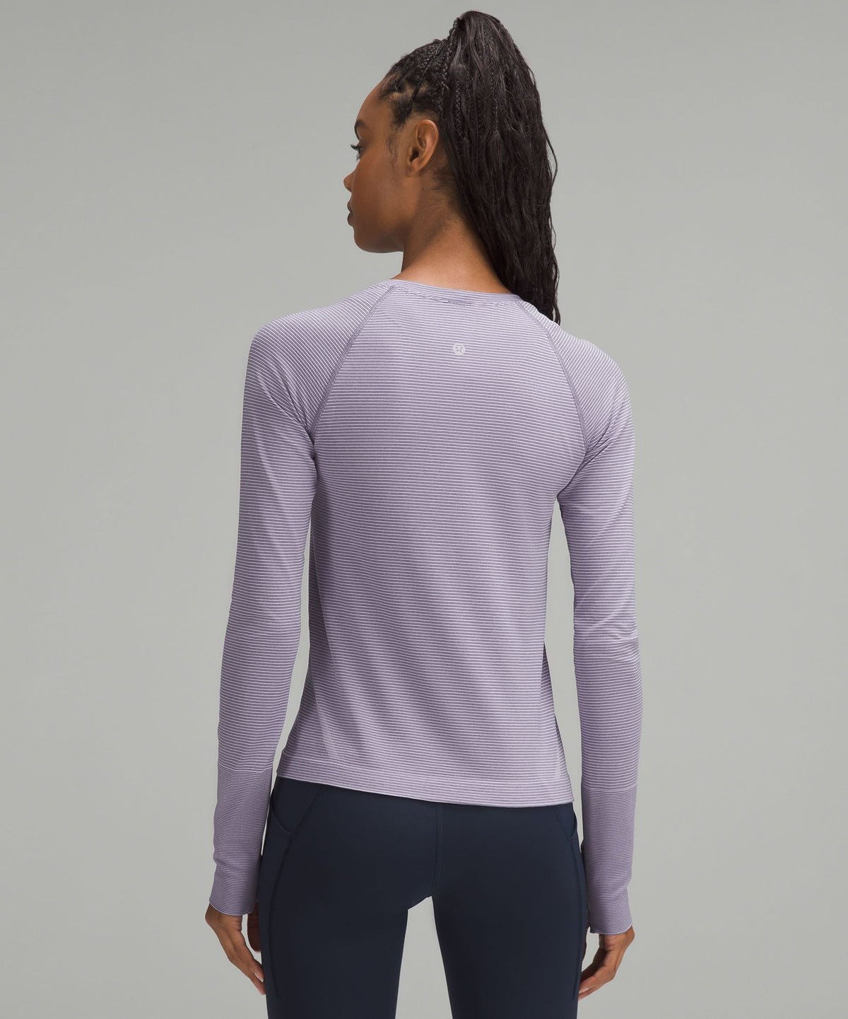 Spandex Stripe Lilac Ether/Nightfall