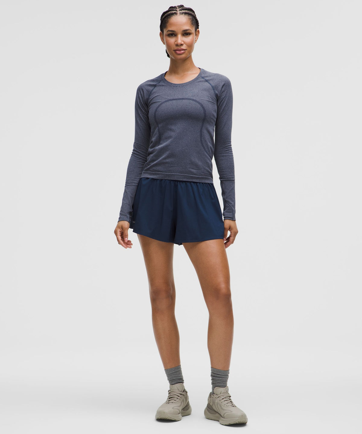 Spandex Stripe Club Blue/White