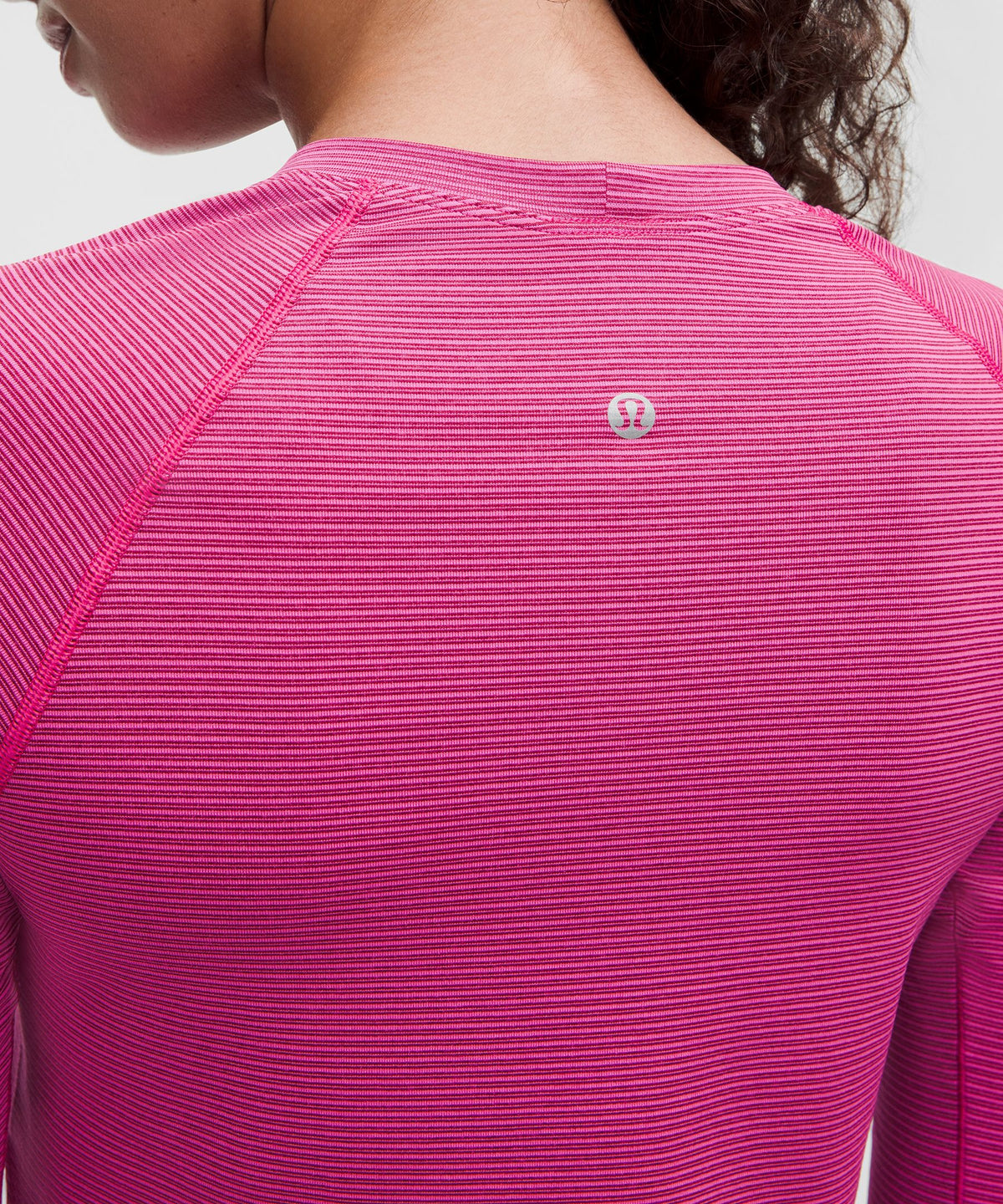 Spandex Stripe Flamingo Fun/Raspberry Rave