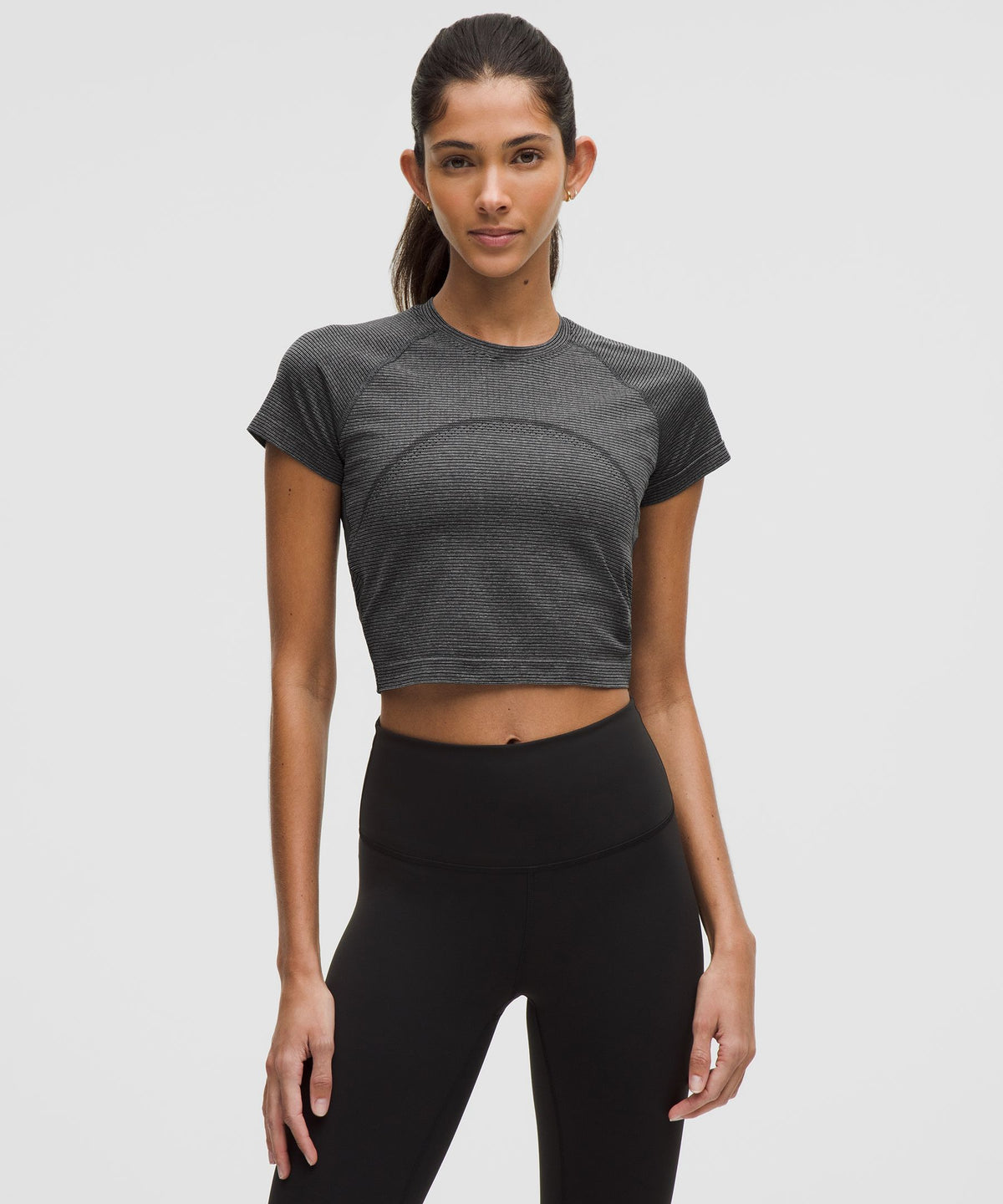 Spandex Stripe Black/White