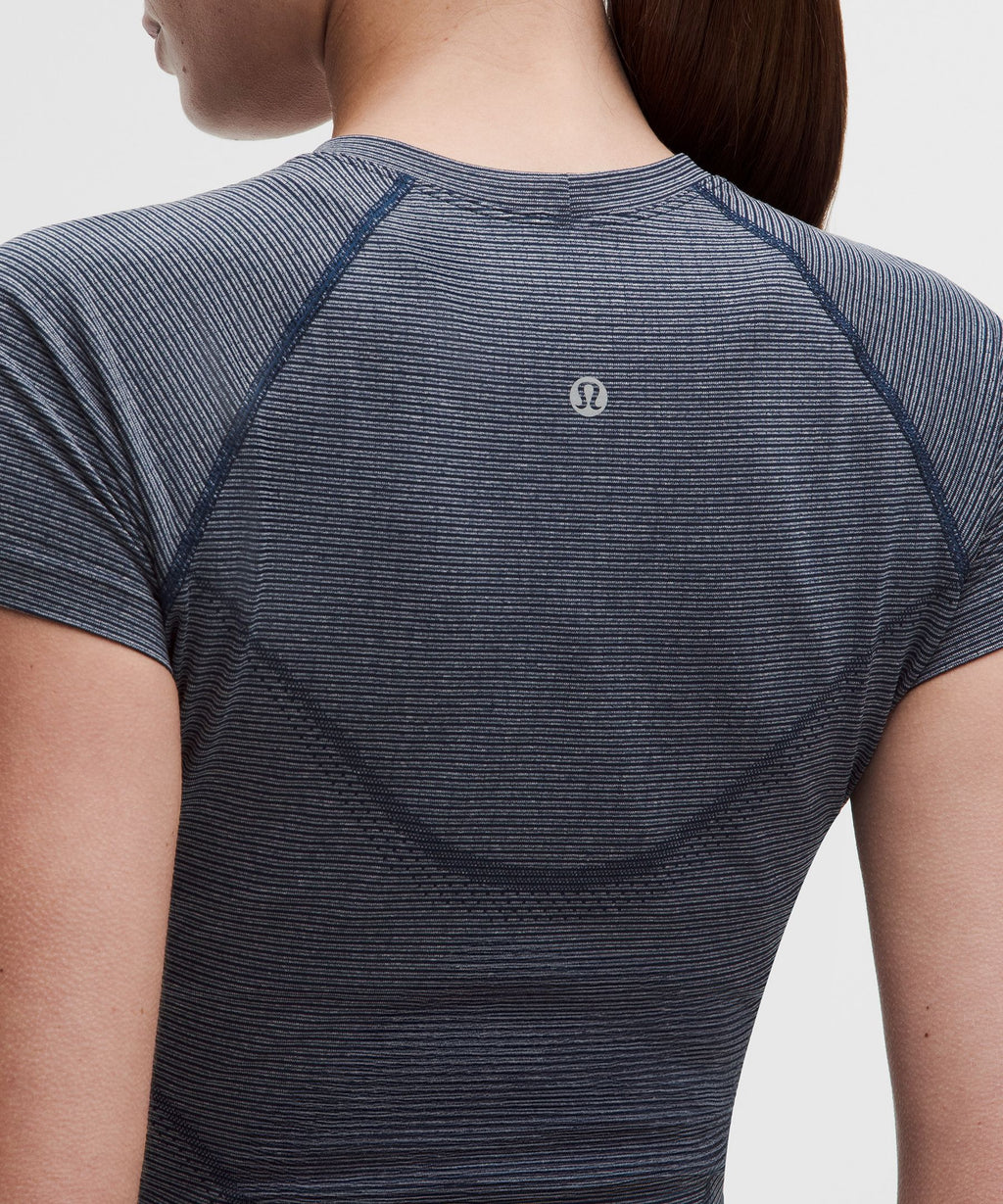 Spandex Stripe True Navy/White