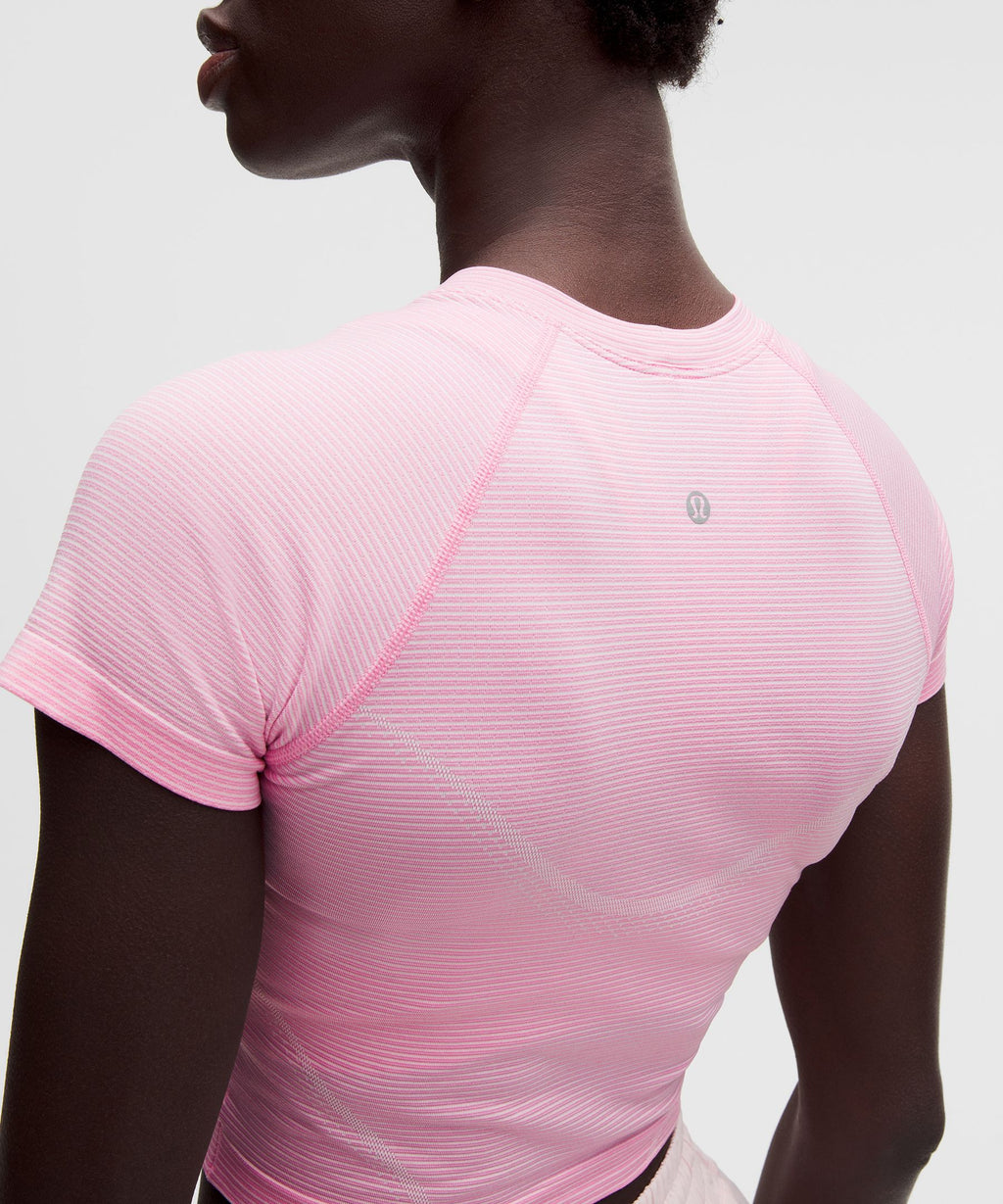 Spandex Stripe Pink Pearl/Candy Cloud