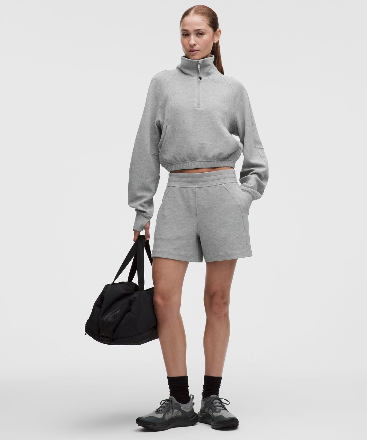Heathered Core Medium Grey
