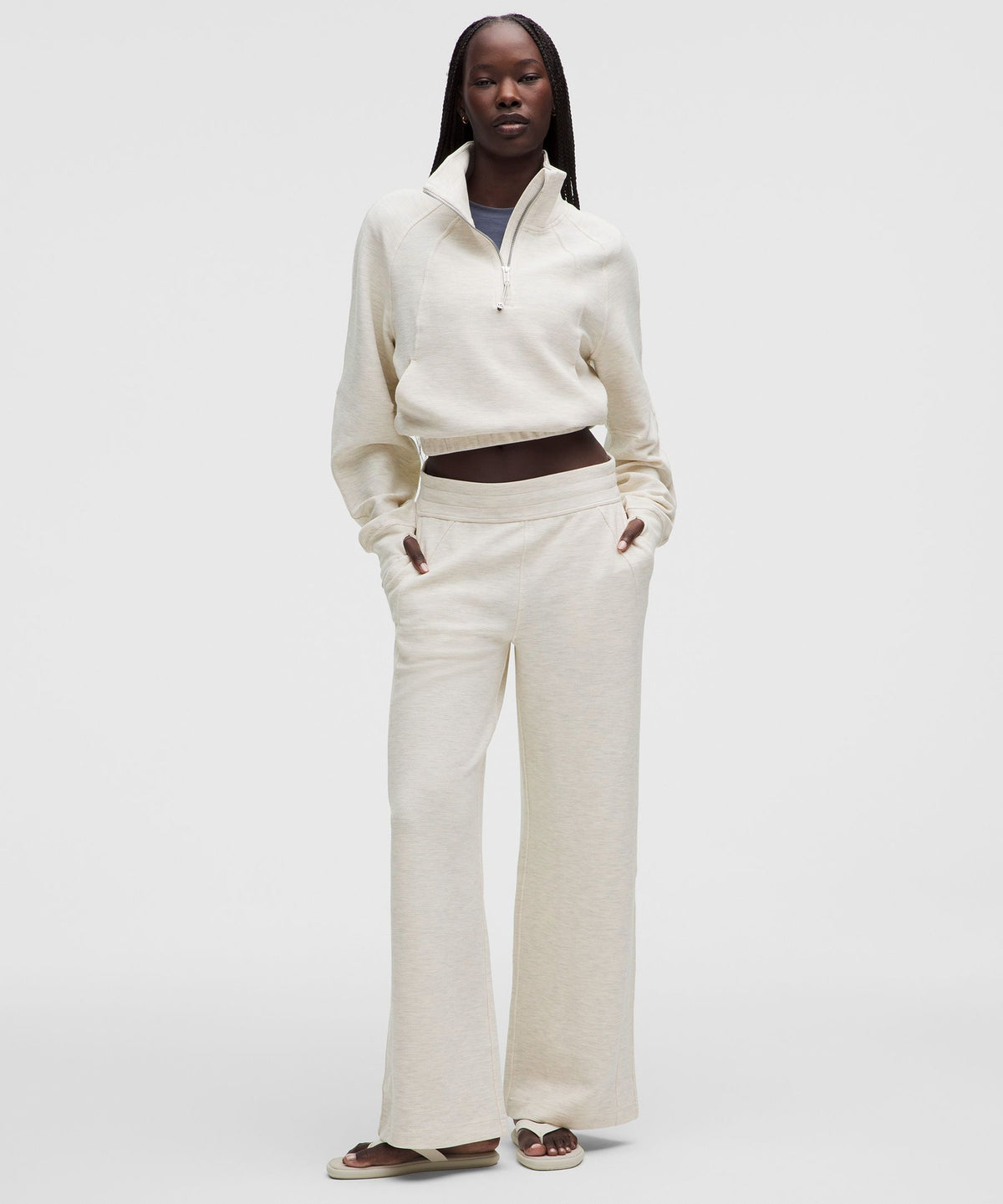 Heathered Light Ivory