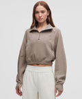Heathered Warm Ash Grey