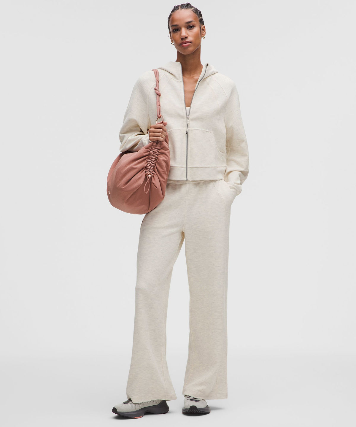 Heathered Light Ivory