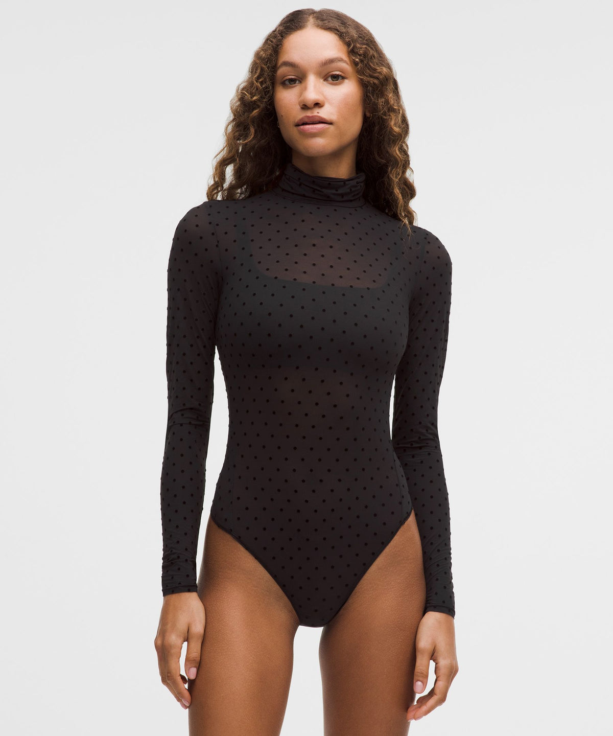 Polka Flock Black