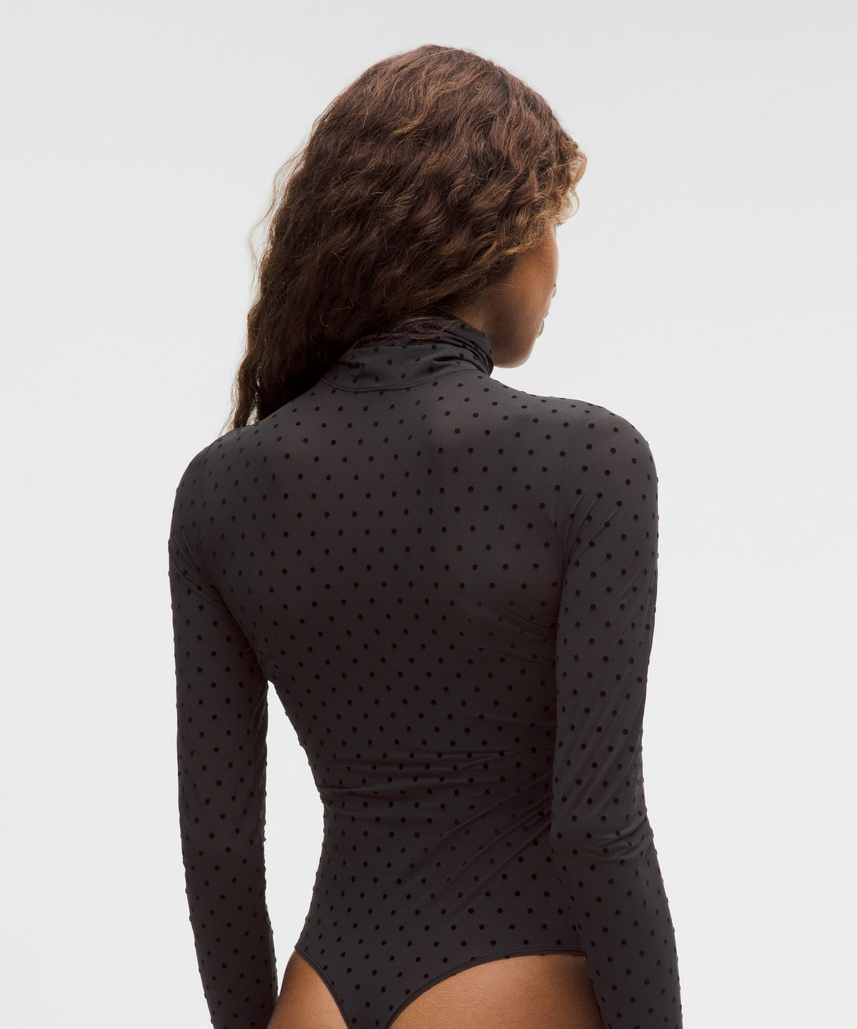Polka Flock Black