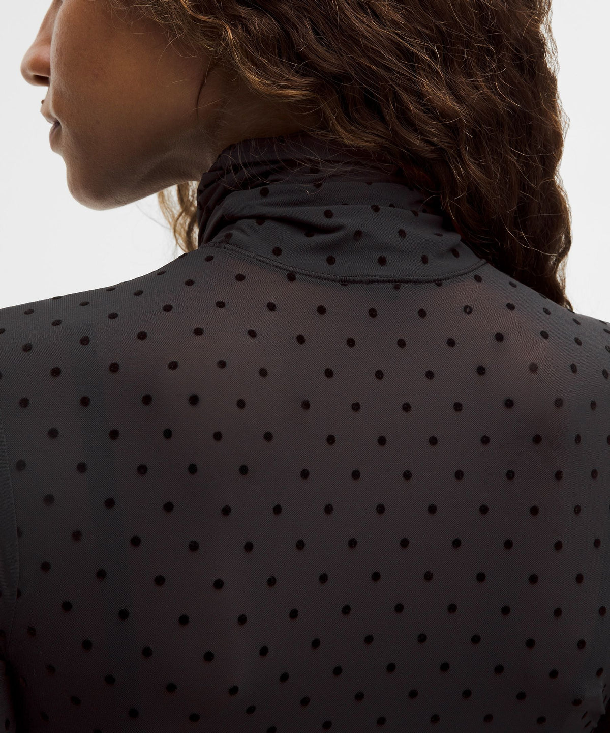 Polka Flock Black