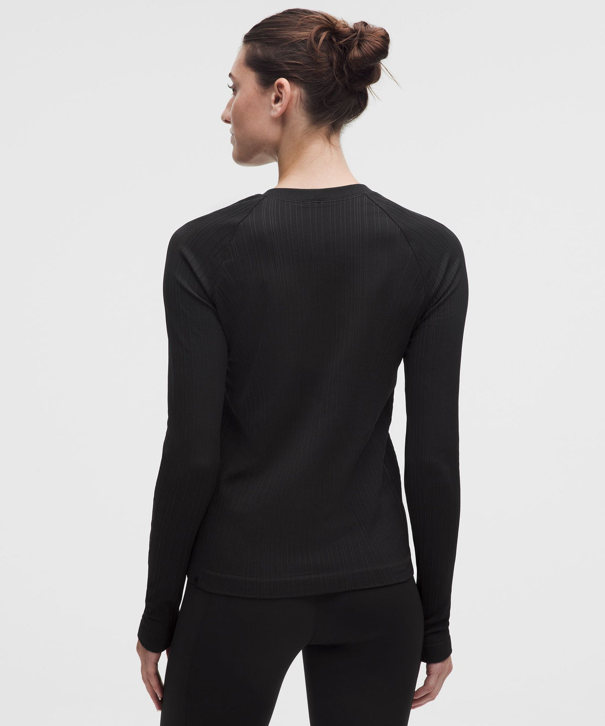 Contour Variegated Rib Black
