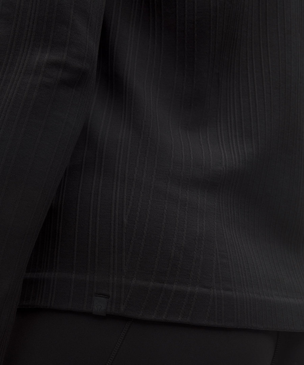 Contour Variegated Rib Black