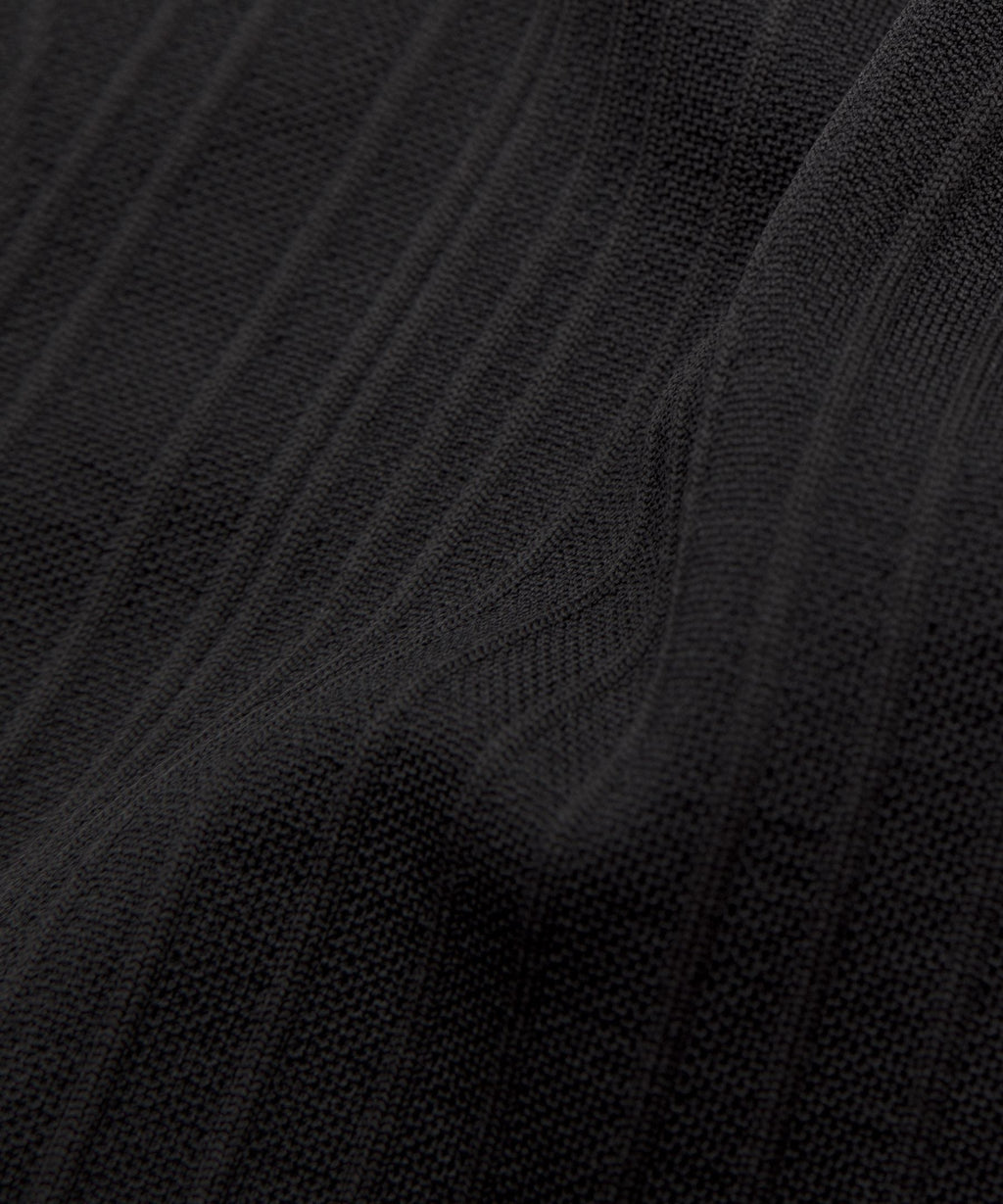 Contour Variegated Rib Black