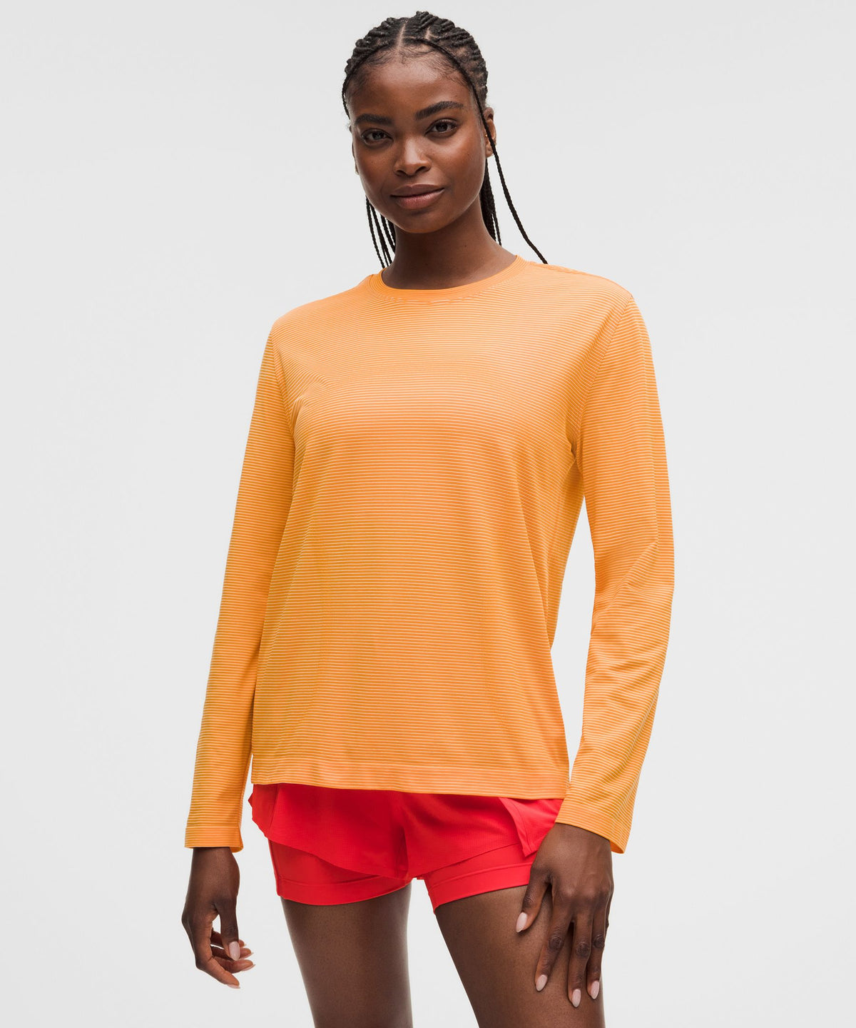 Tempo Stripe Citrus Sizzle Tone/Light Ivory