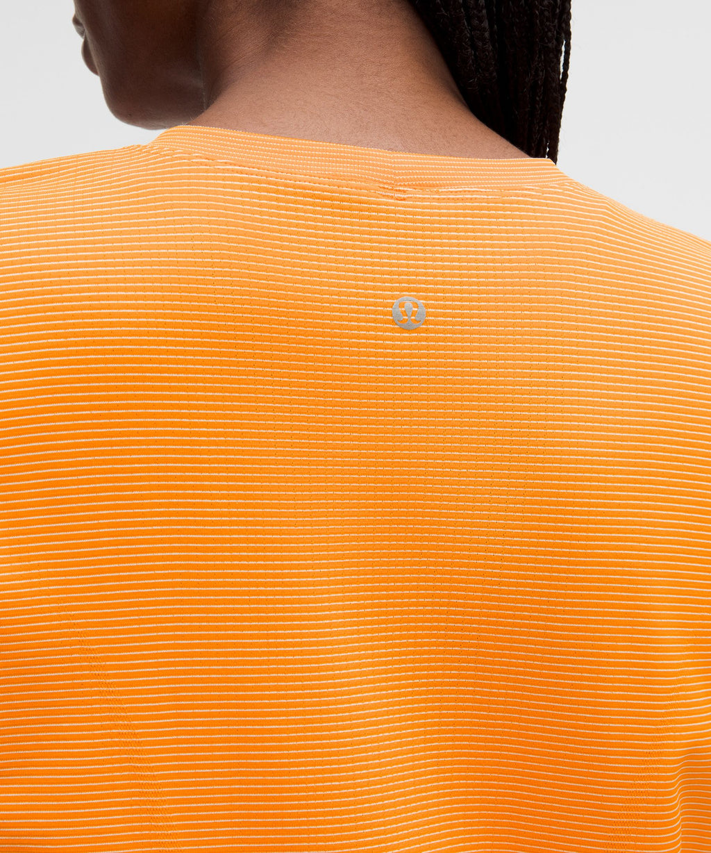 Tempo Stripe Citrus Sizzle Tone/Light Ivory