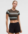 League Stripe Walnut Crunch/Foam Cloud