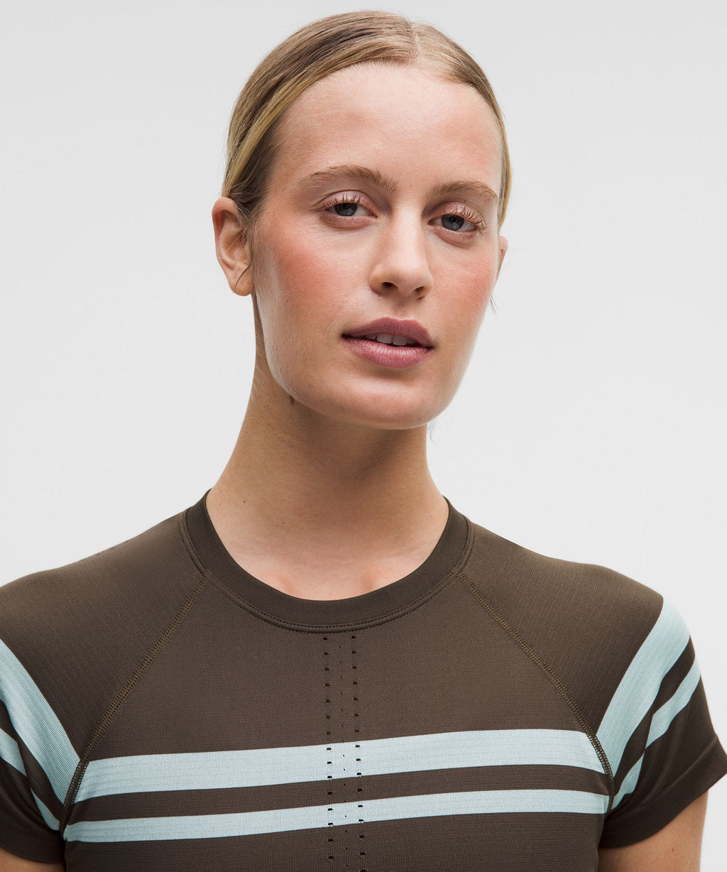 League Stripe Walnut Crunch/Foam Cloud