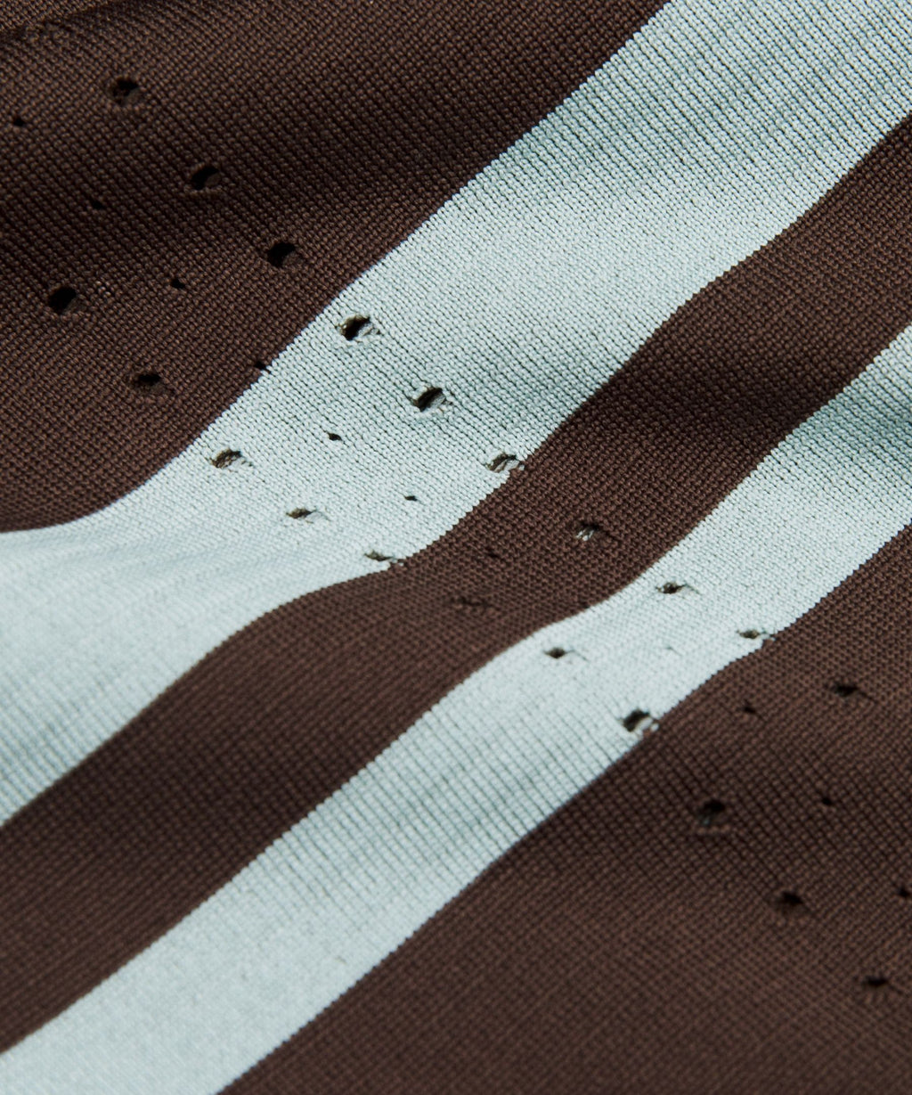 League Stripe Walnut Crunch/Foam Cloud