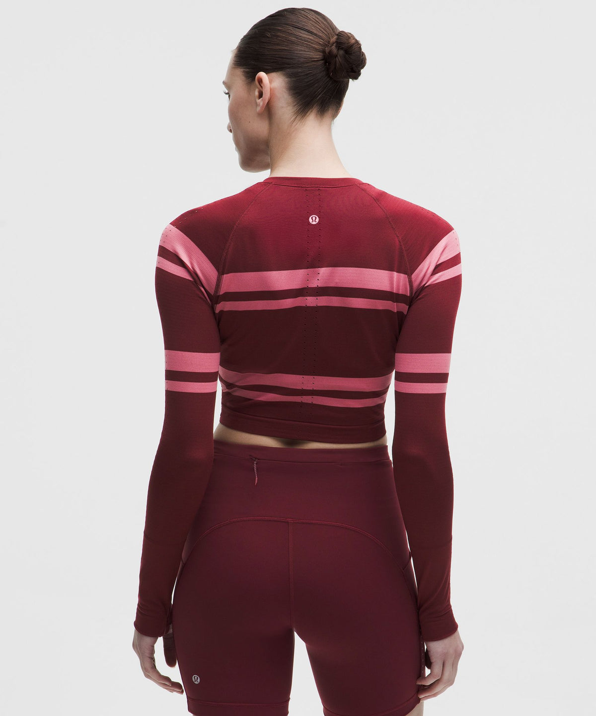 League Stripe Burgundy Bay/Candy Cloud