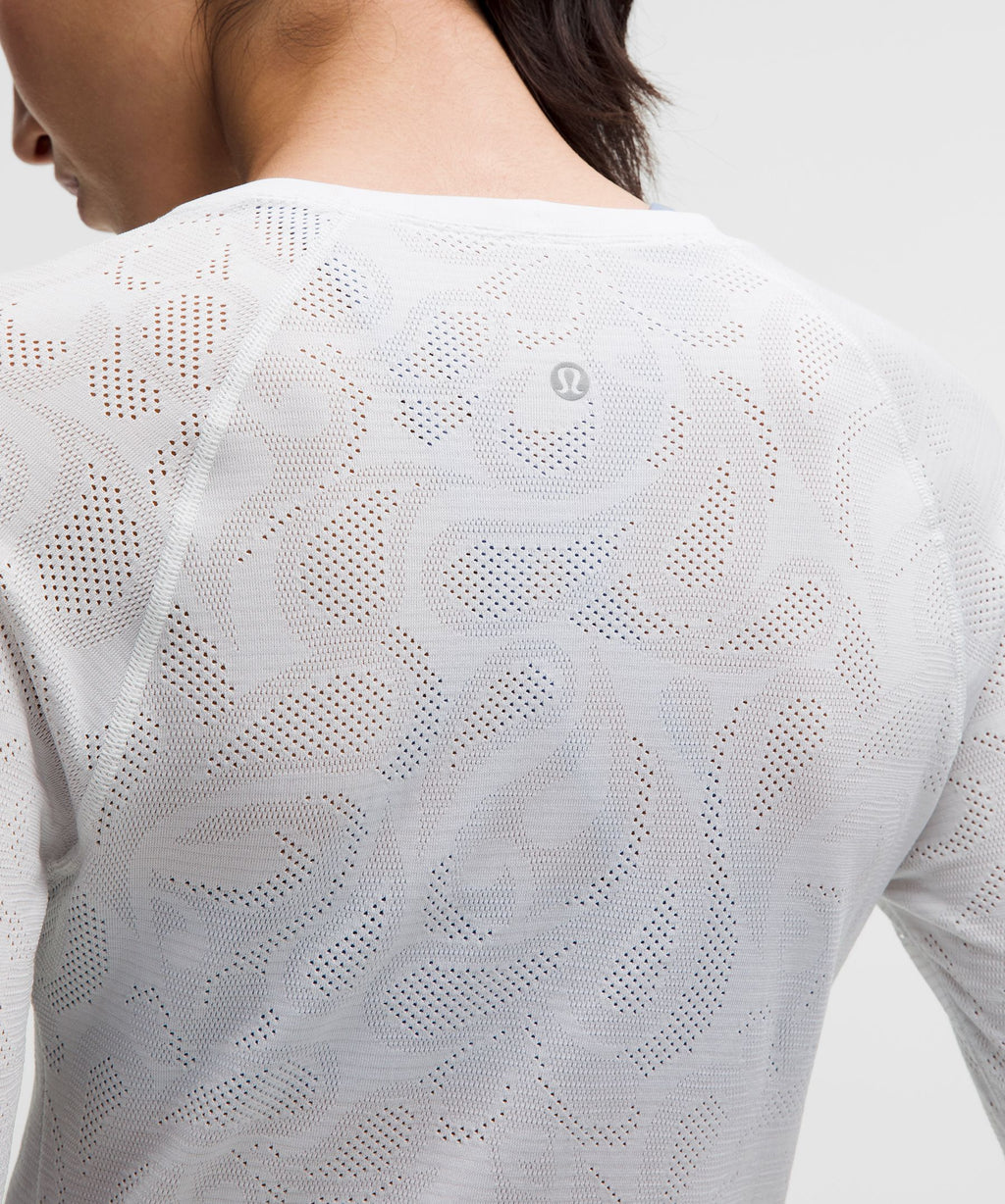 Perforated Paisley White