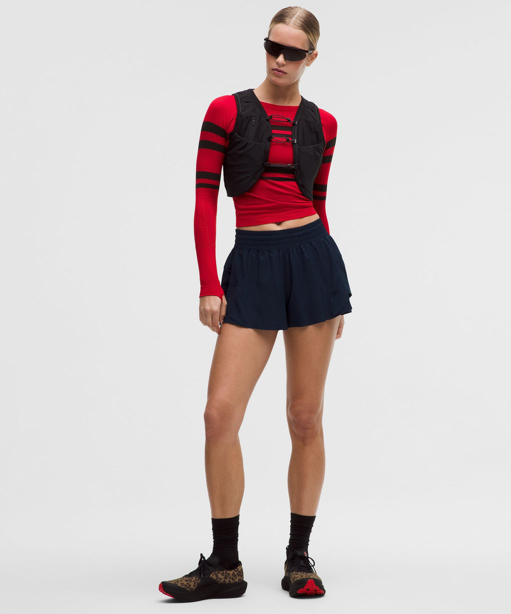 League Stripe Oxford Red/Black