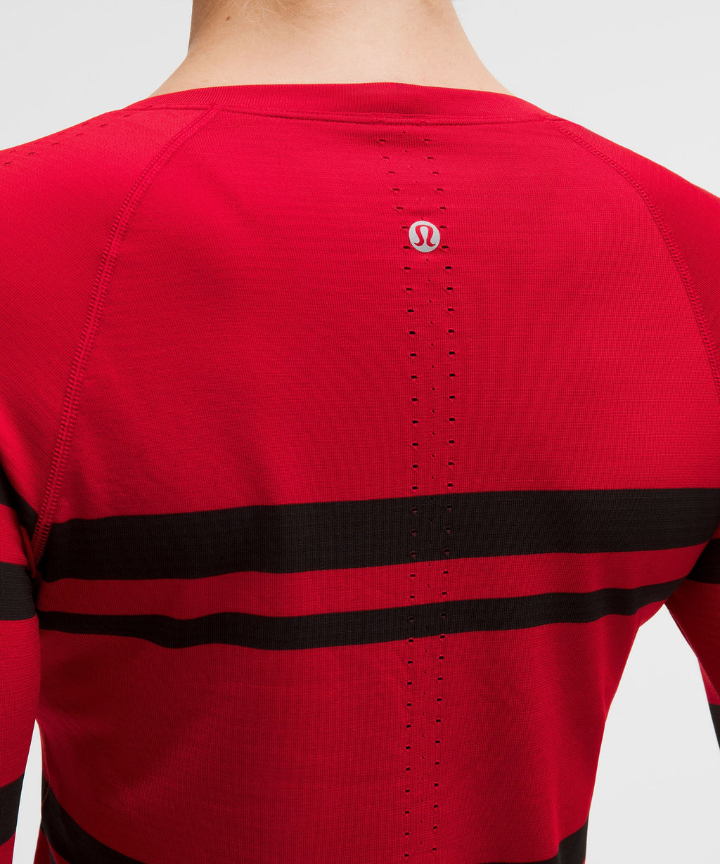 League Stripe Oxford Red/Black