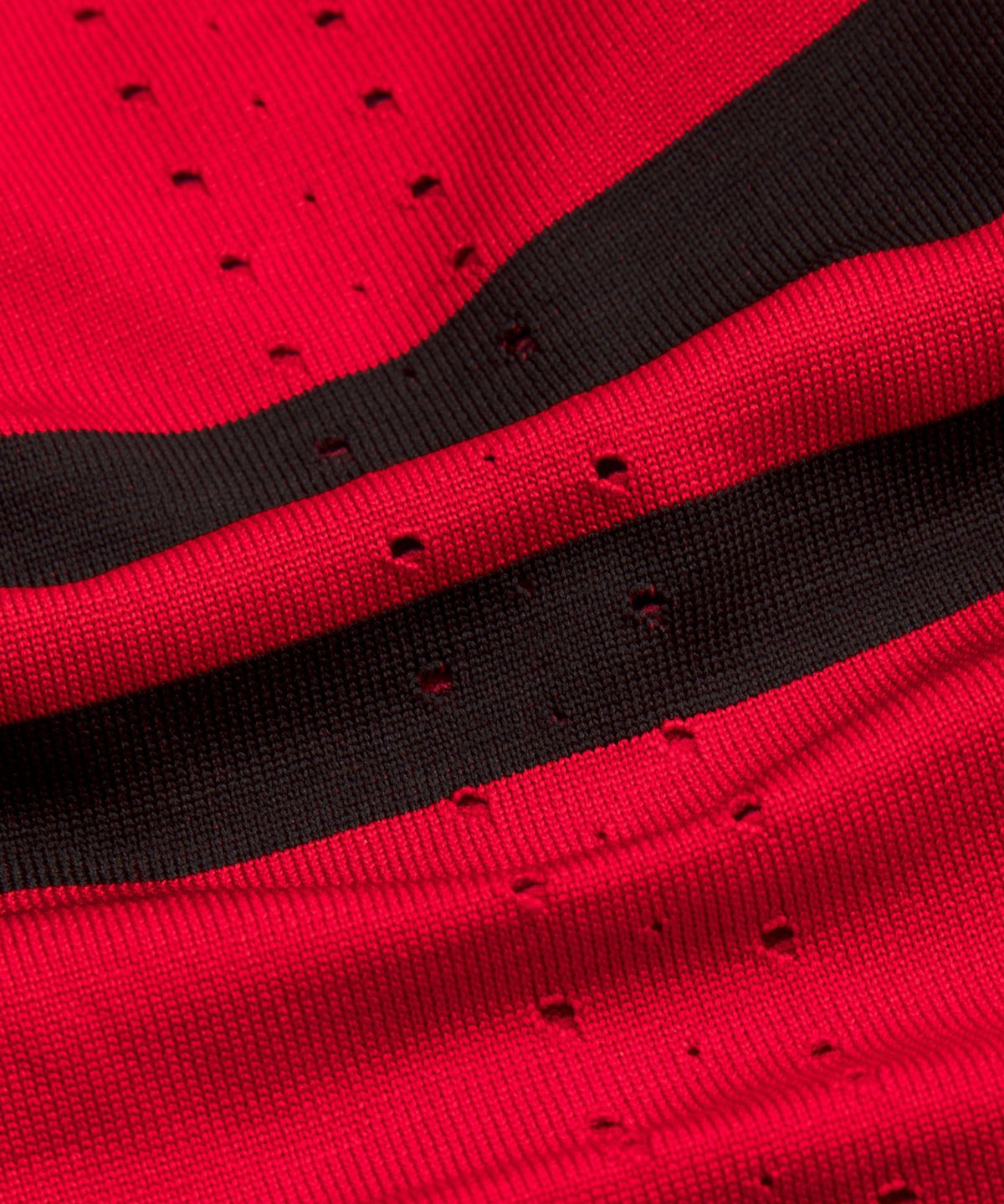 League Stripe Oxford Red/Black