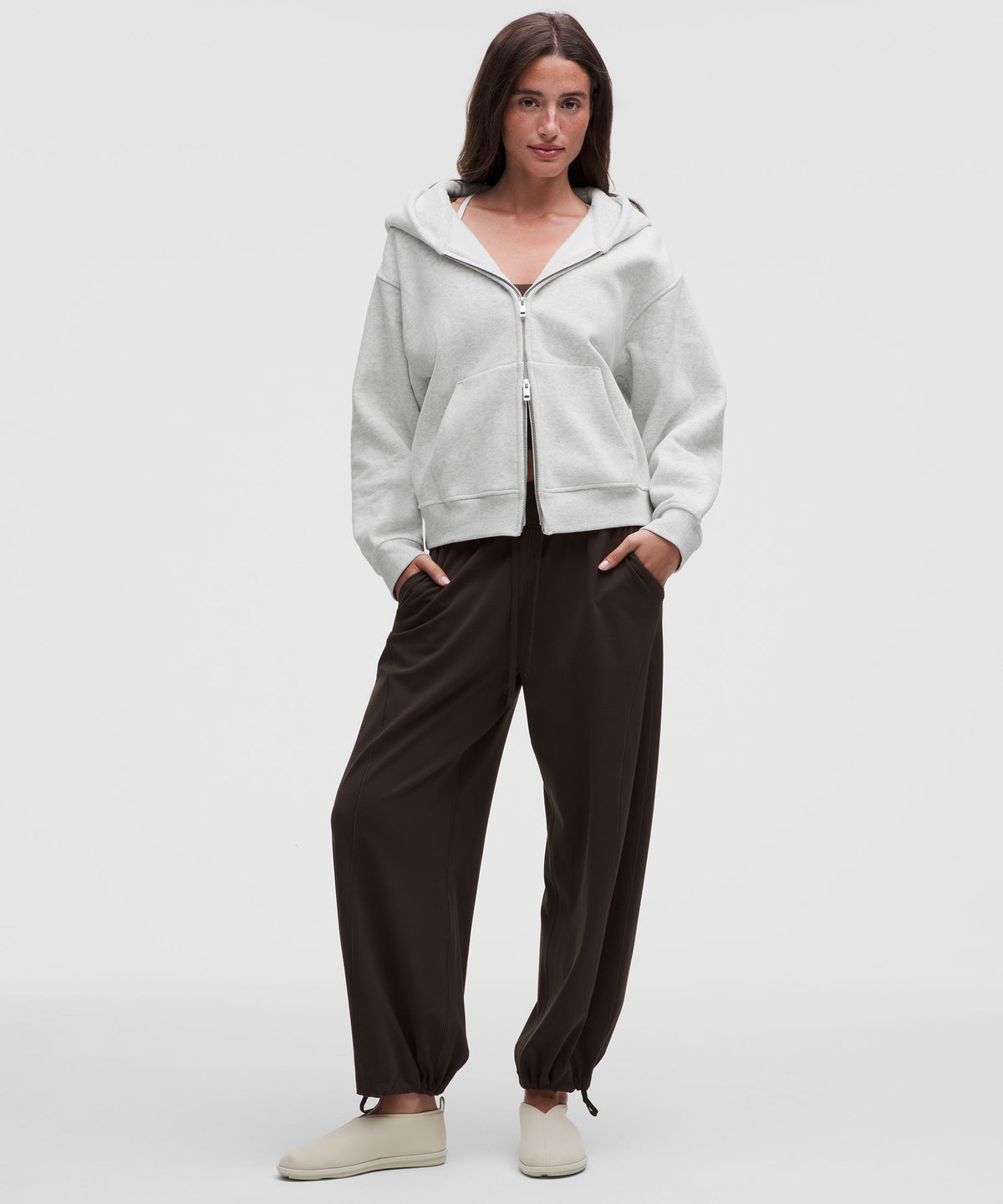 Heathered Core Ultra Light Grey