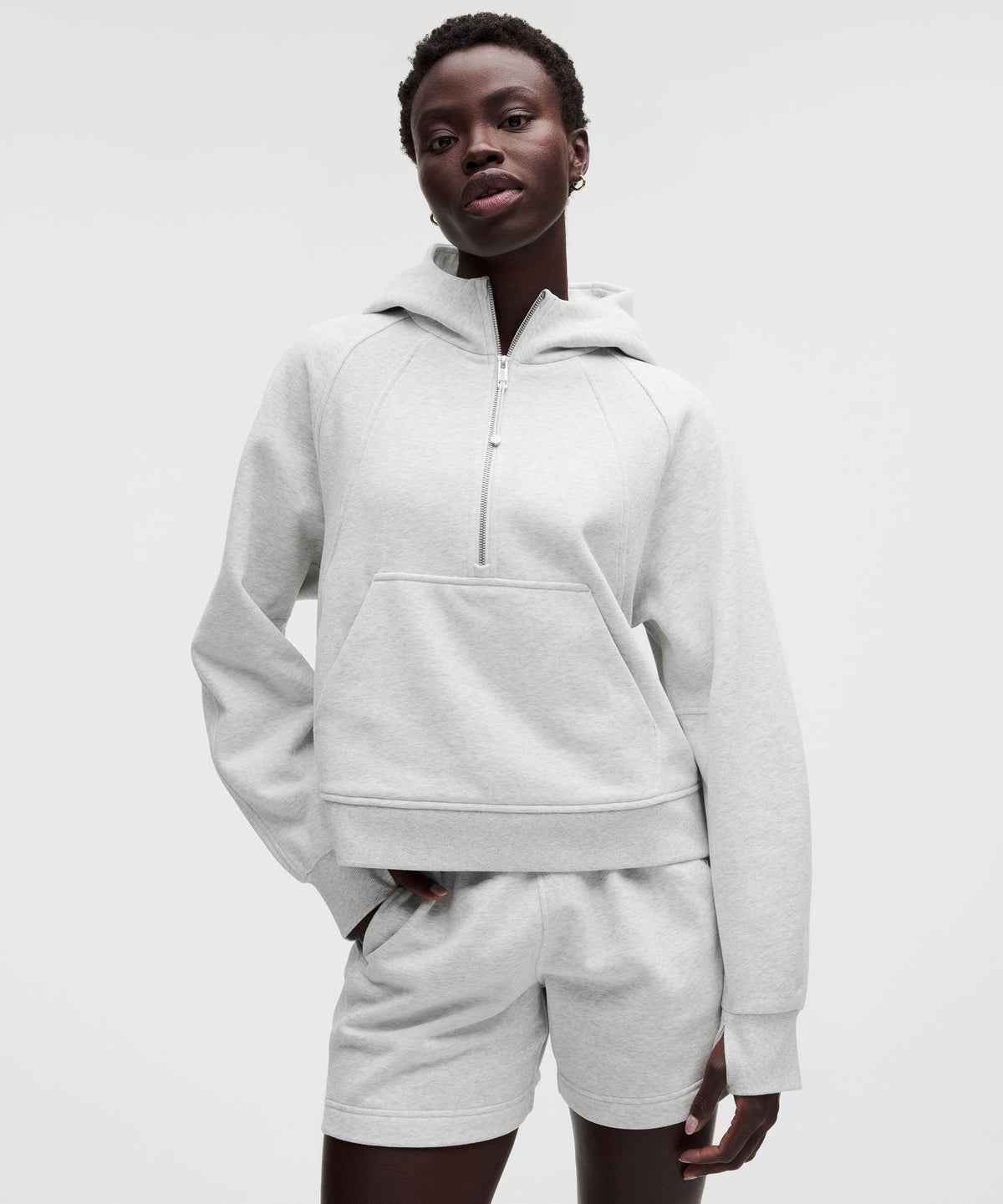 Heathered Core Ultra Light Grey