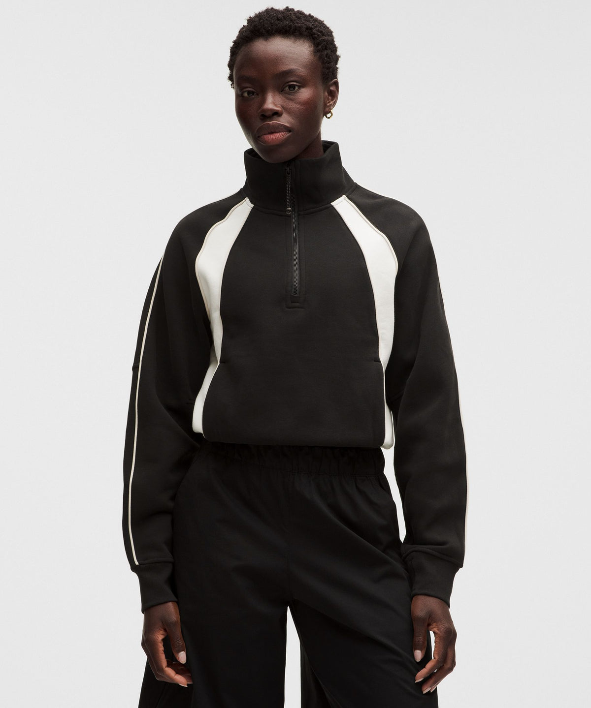 Black/White/Light Ivory