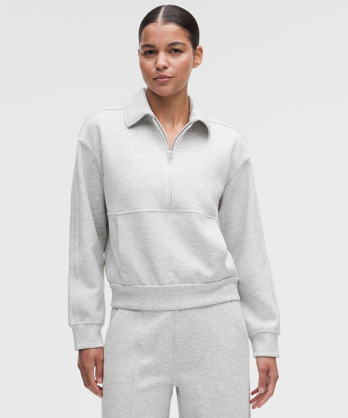 Heathered Core Ultra Light Grey