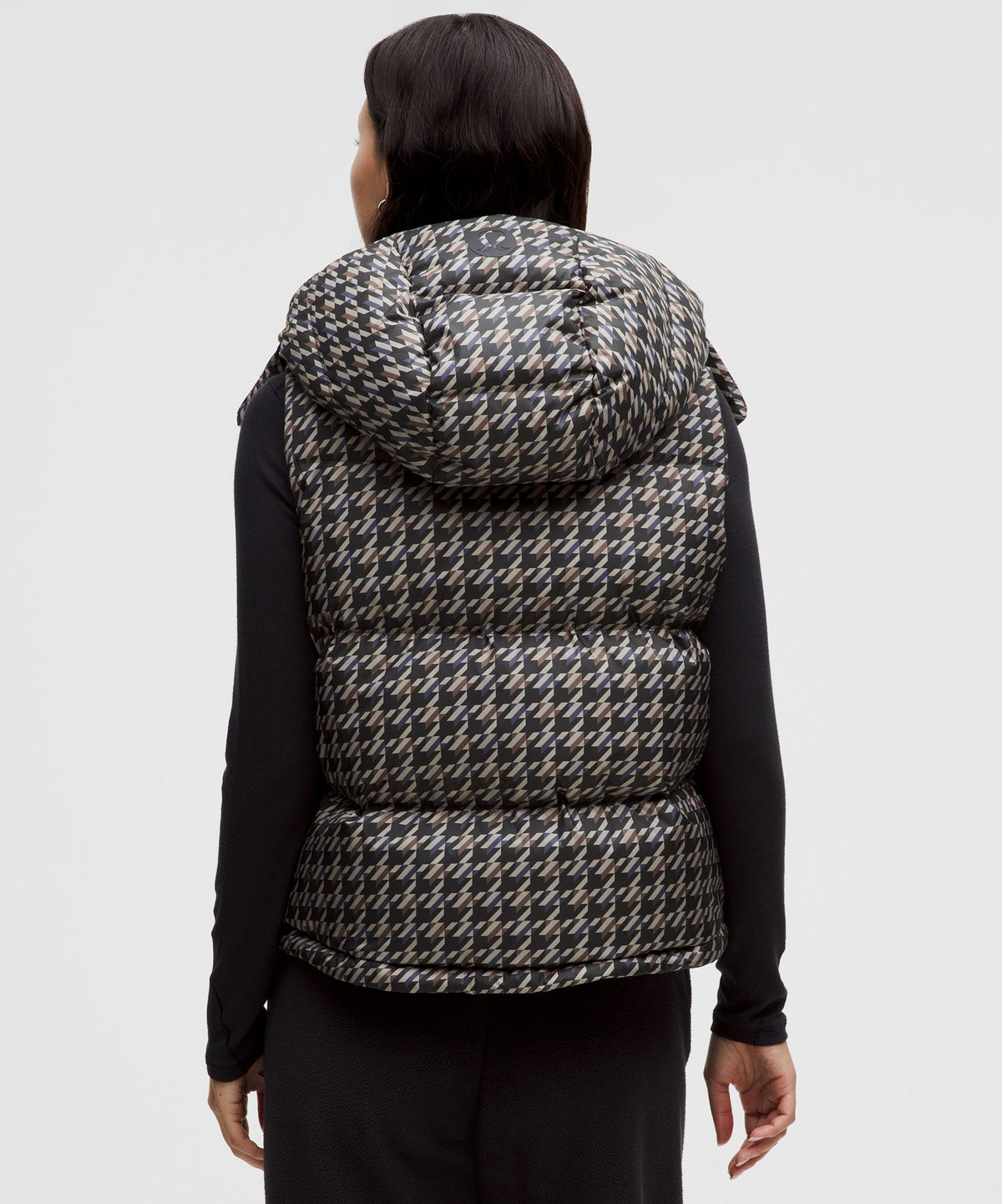 Horizon Houndstooth Brown Multi