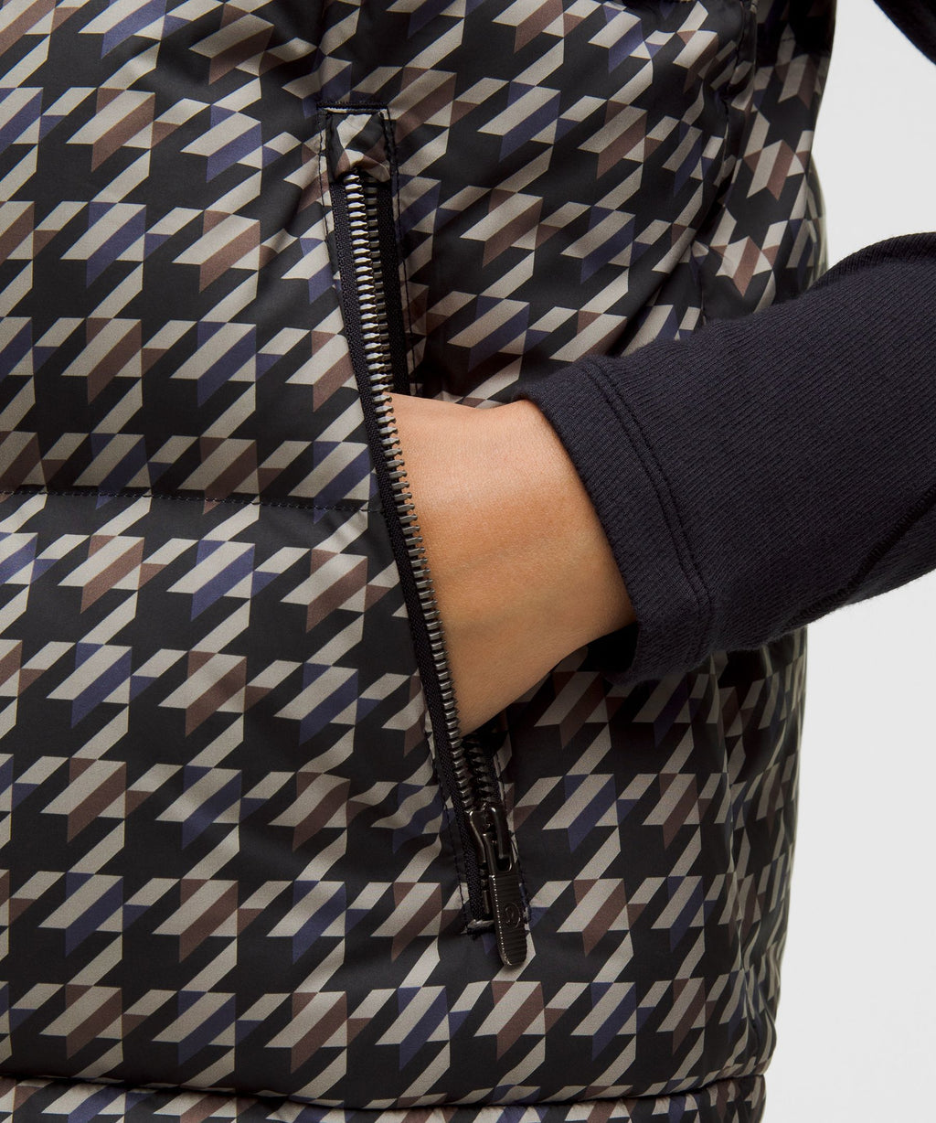 Horizon Houndstooth Brown Multi