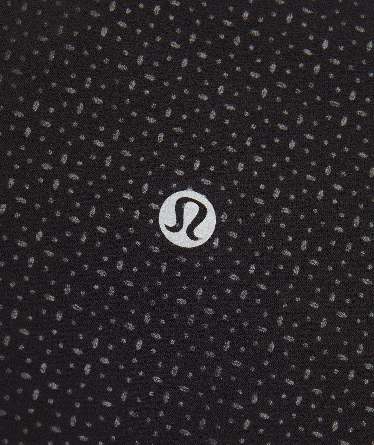 Lace Dot Emboss Black