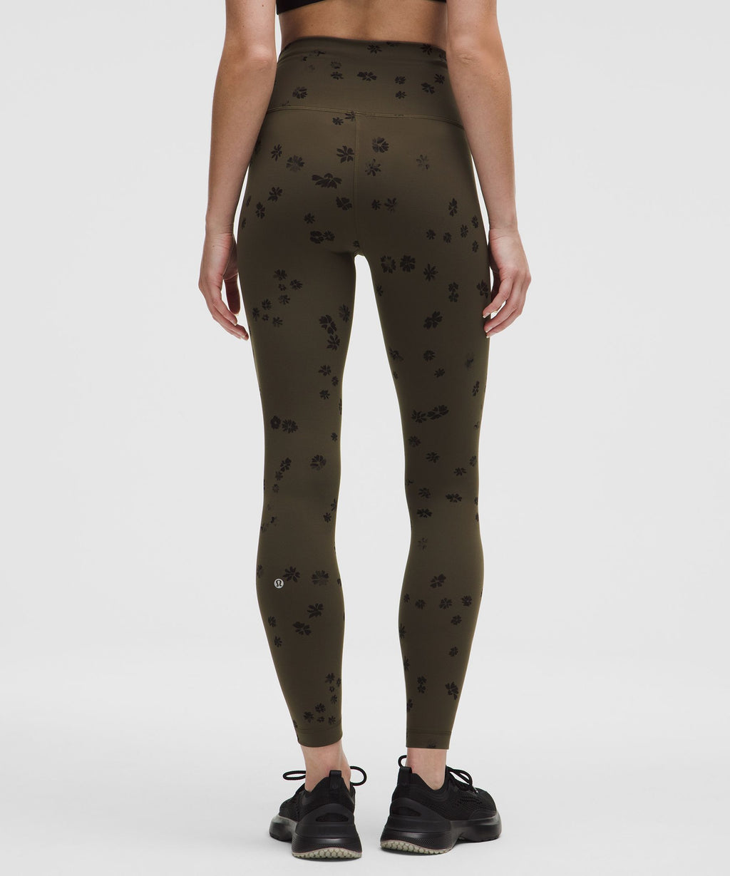 Floral Breeze Olive Brown Black