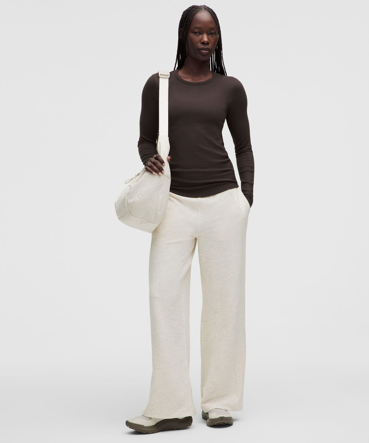 Heathered Light Ivory