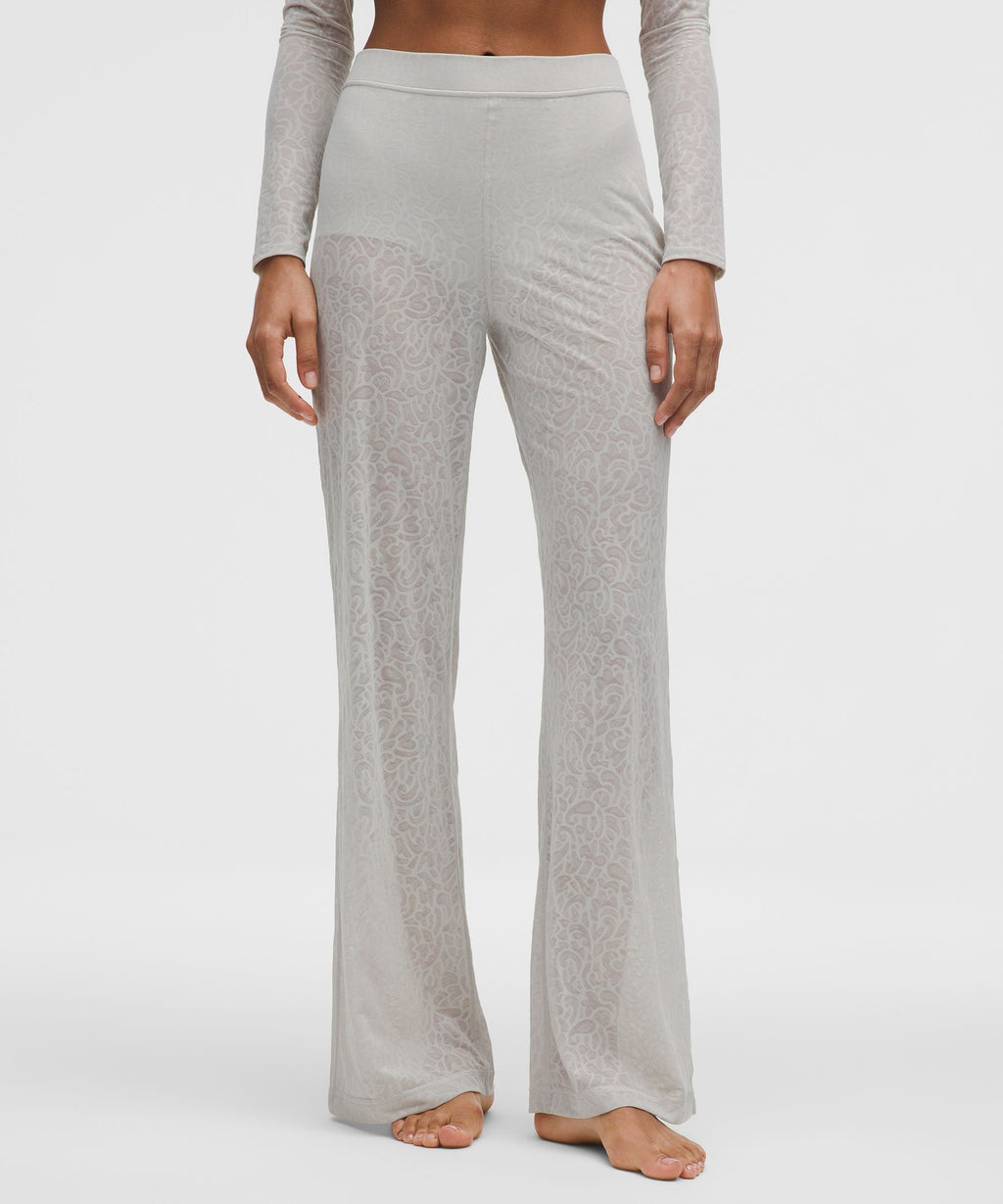 Paisley Lace Jacquard Dove Grey