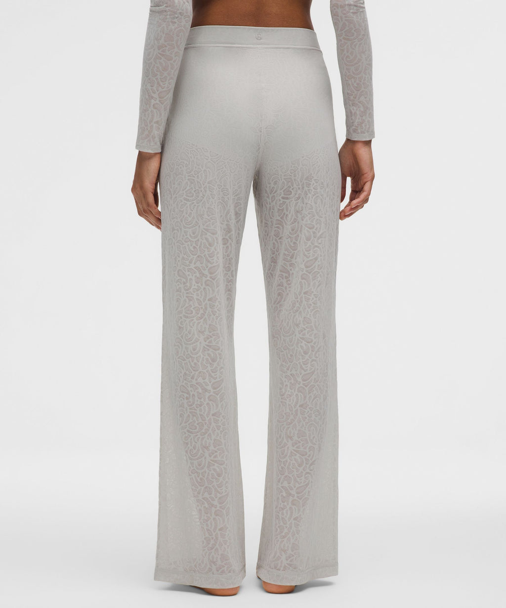 Paisley Lace Jacquard Dove Grey