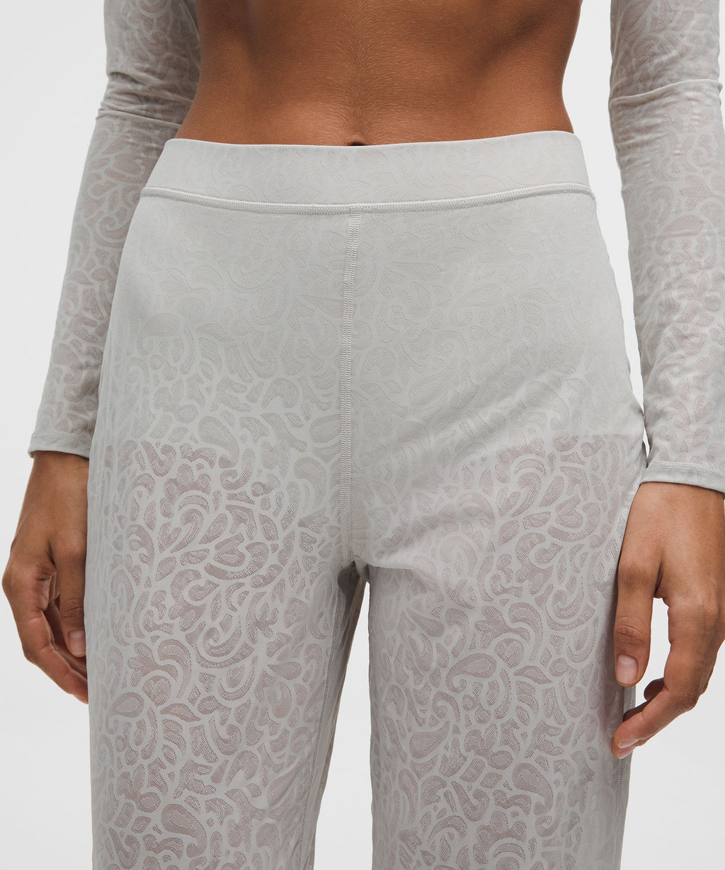 Paisley Lace Jacquard Dove Grey