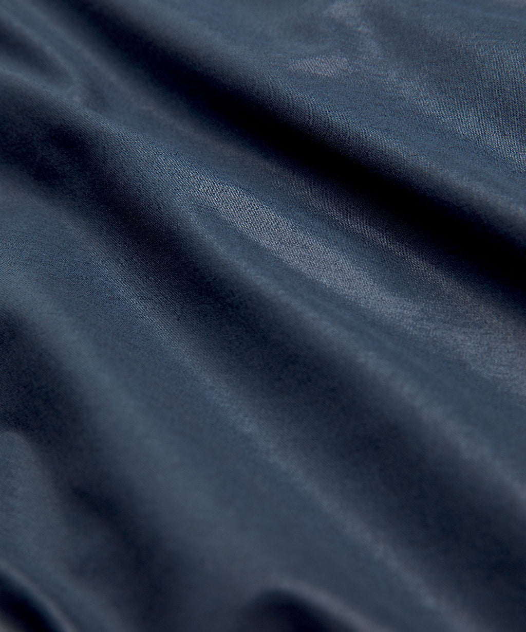 Luxe Shine Foil Print True Navy