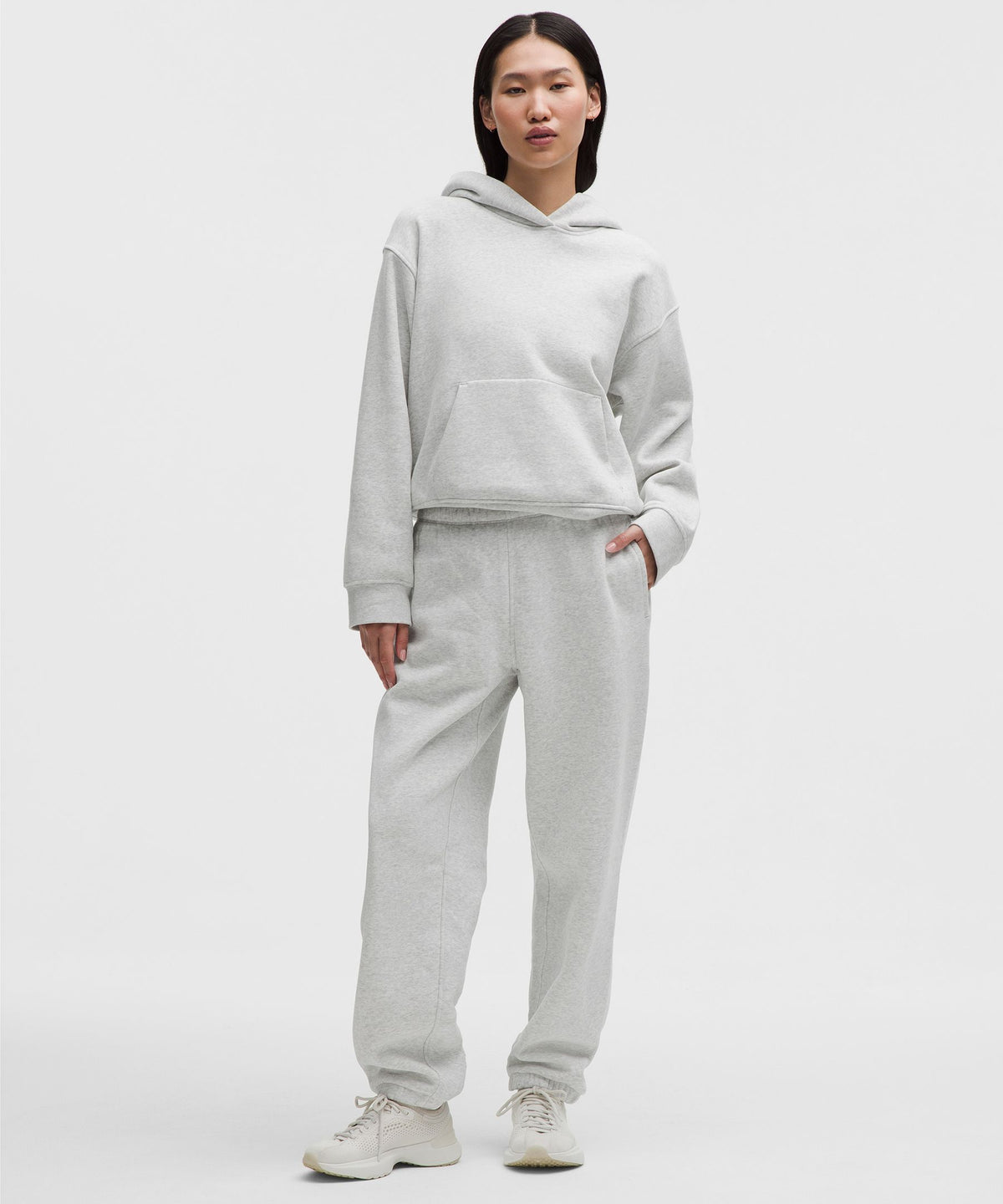 Heathered Core Ultra Light Grey