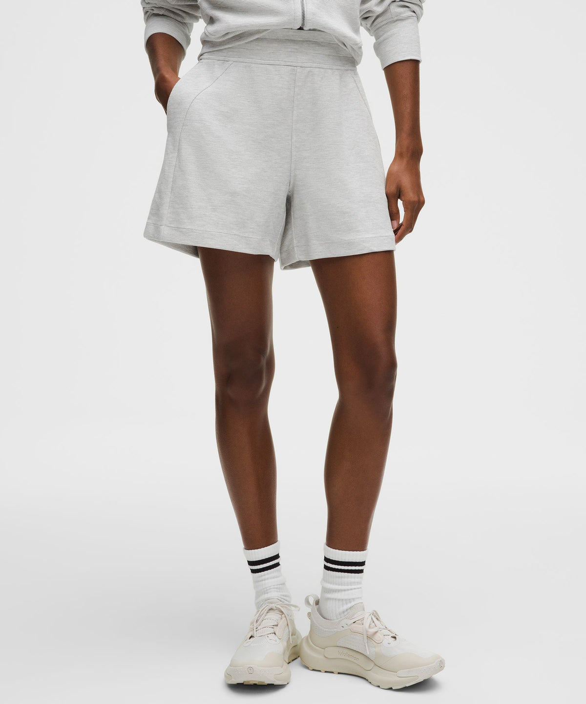 Heathered Core Ultra Light Grey