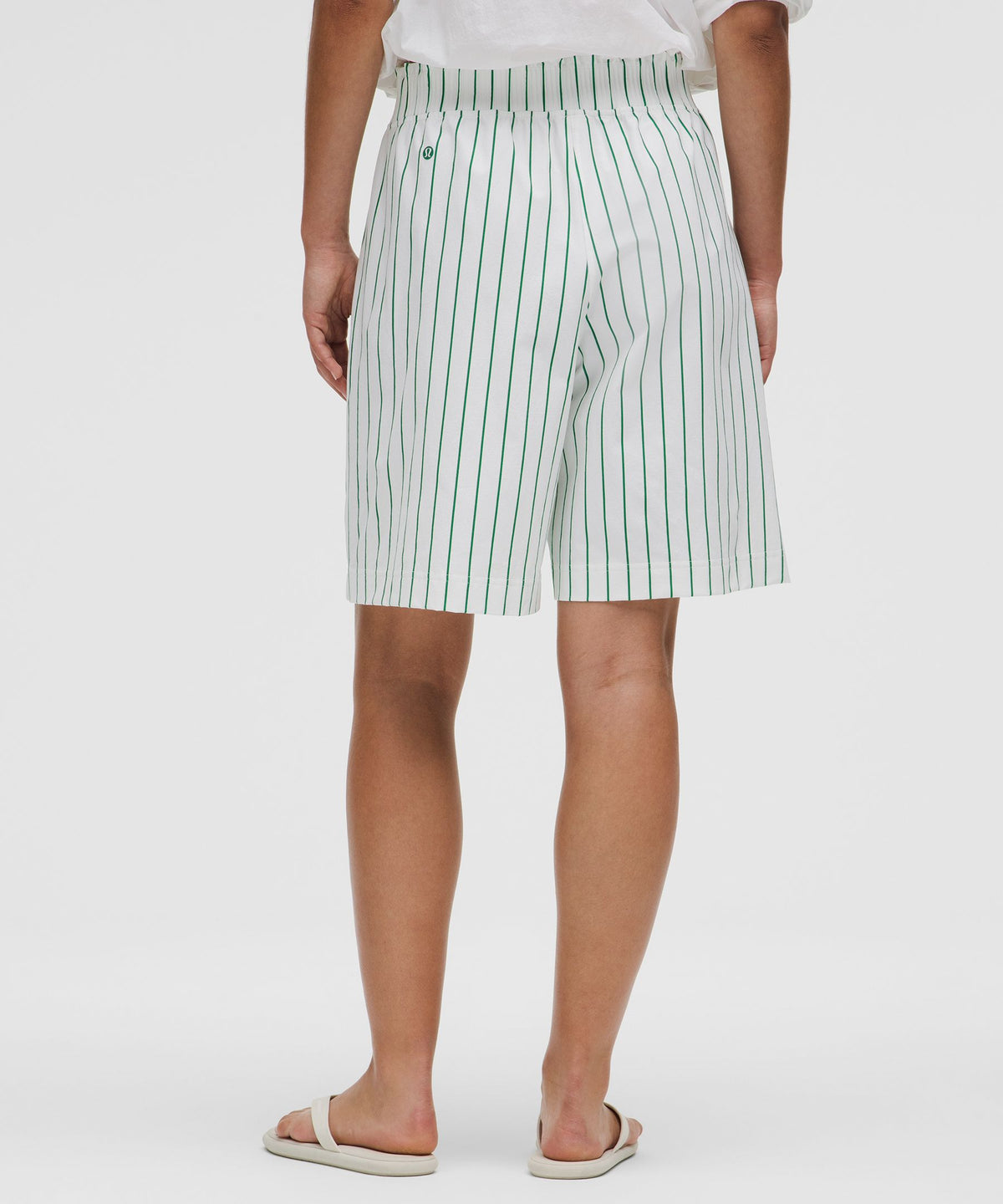 Upright Stripe Max White Raceway Green