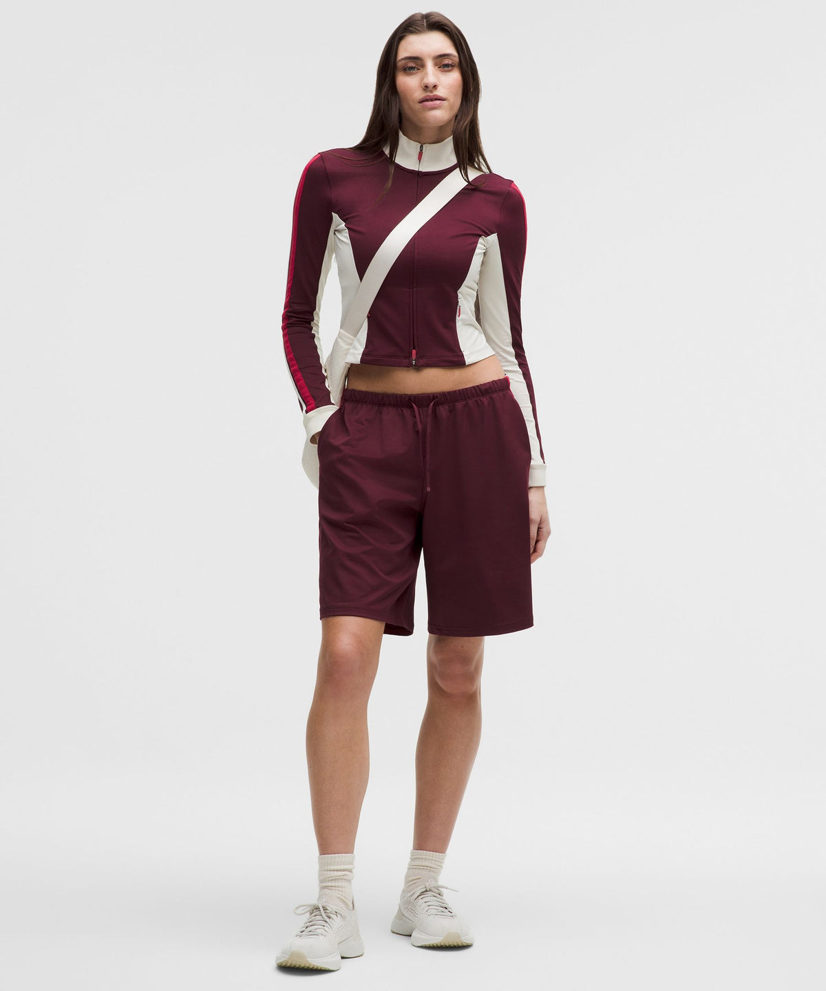 Burgundy Bay/Light Ivory/Oxford Red