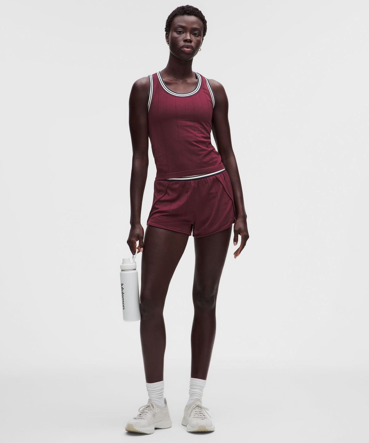 Burgundy Bay/True Navy/Light Ivory