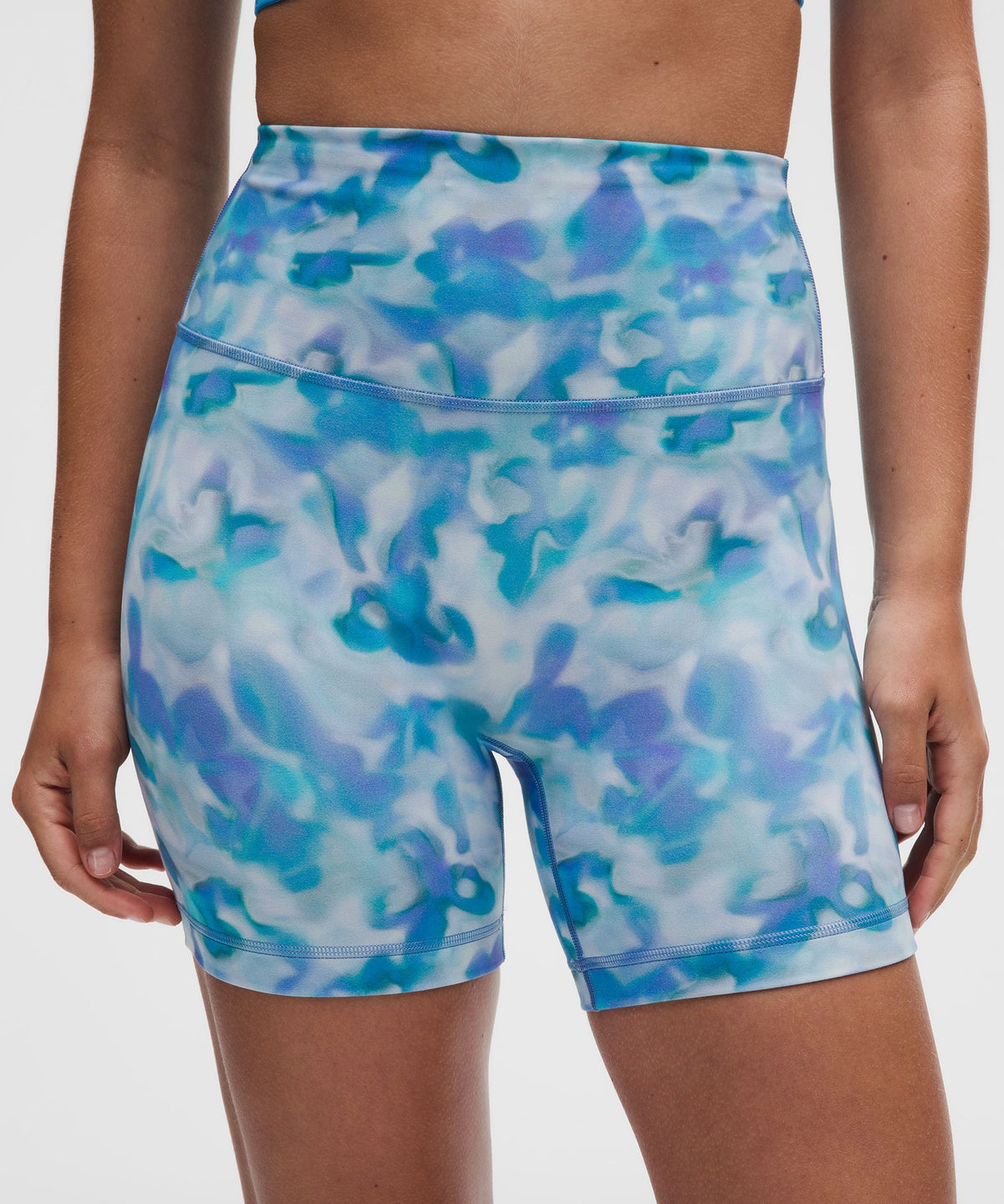 Floral Glow Midi Blue Multi