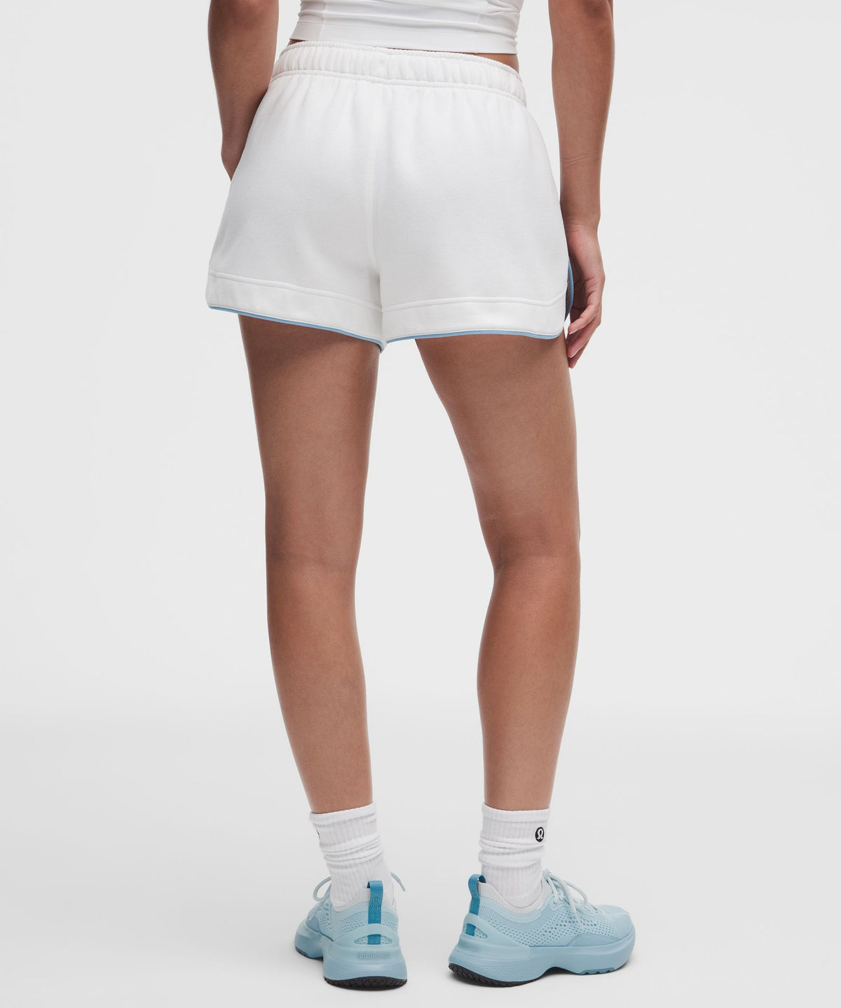 Heathered Core Medium Grey/White/Dreamy Blue