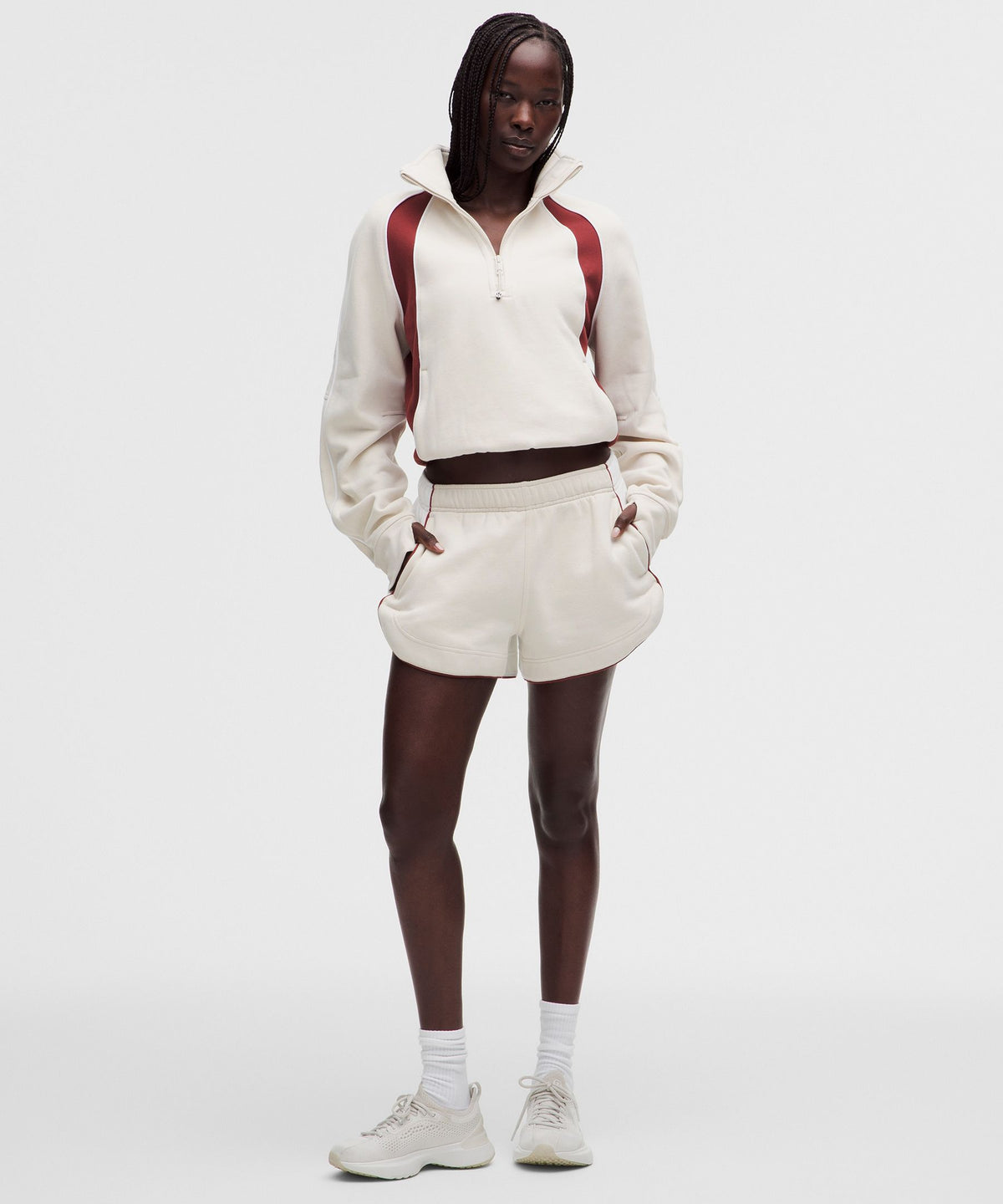 Light Ivory/White/Rocket Red