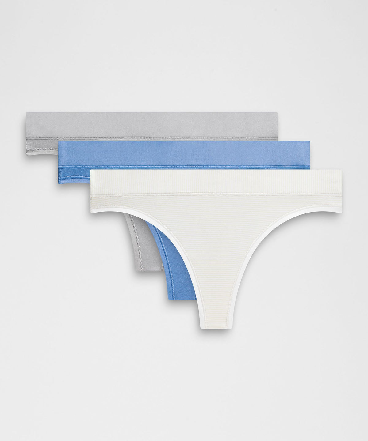 Jumie Stripe White Vapor/Silver Drop/Pool Party